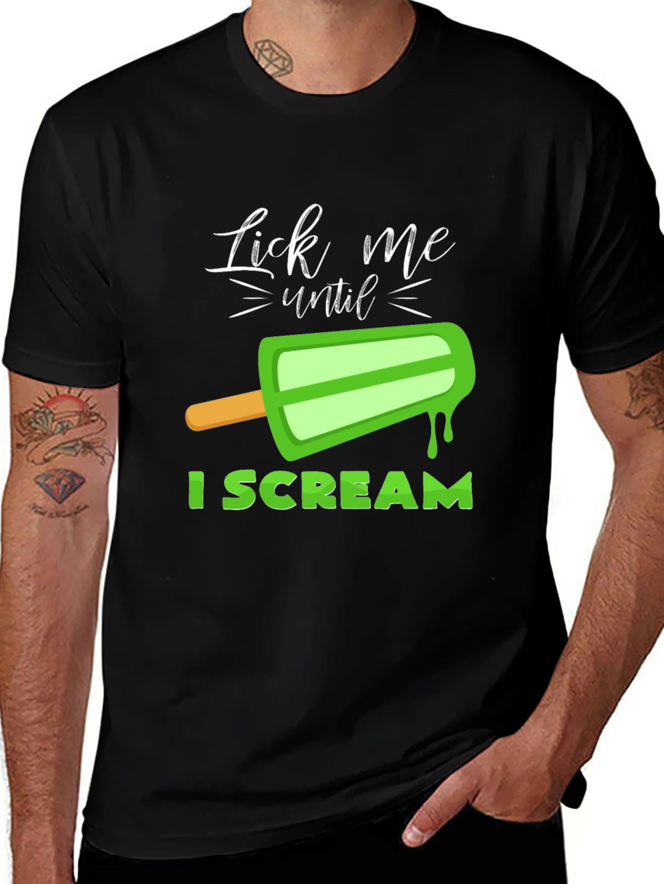 Variant 23 of Lick Me Until I Scream Graphic T-Shirt