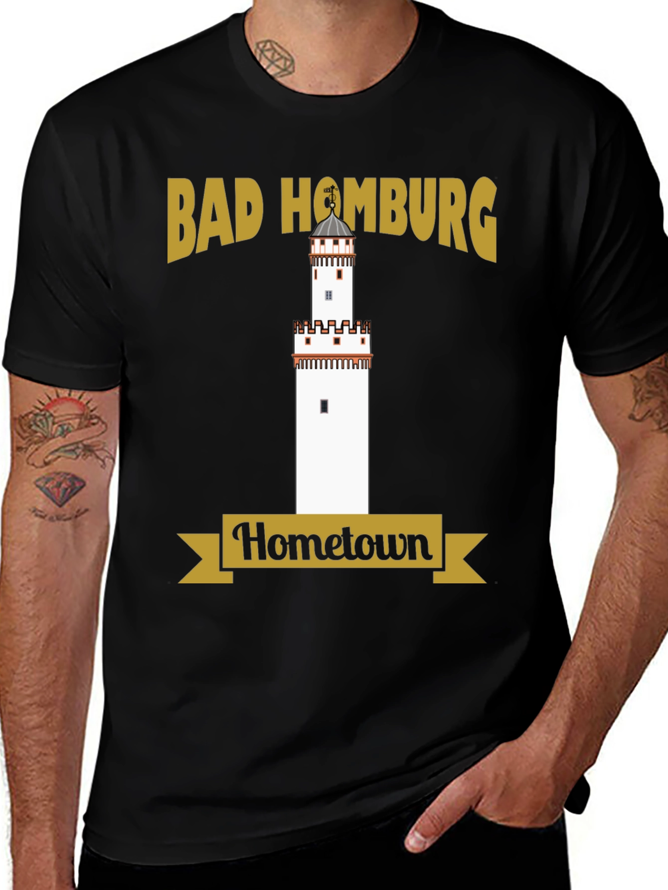 Variant 6 of Bad Homburg Hometown T-Shirt