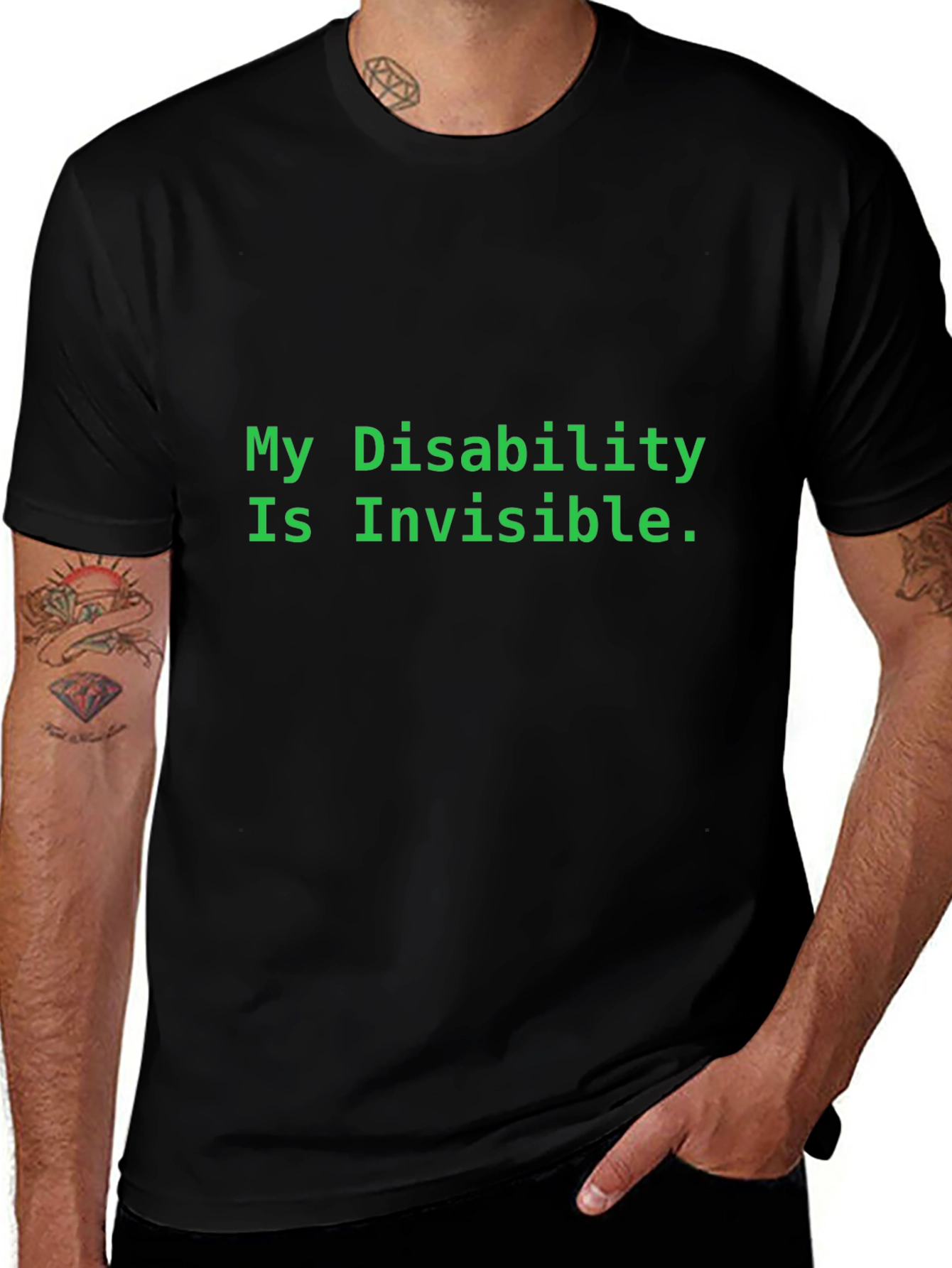 Variant 21 of Invisible Disability Awareness T-Shirt