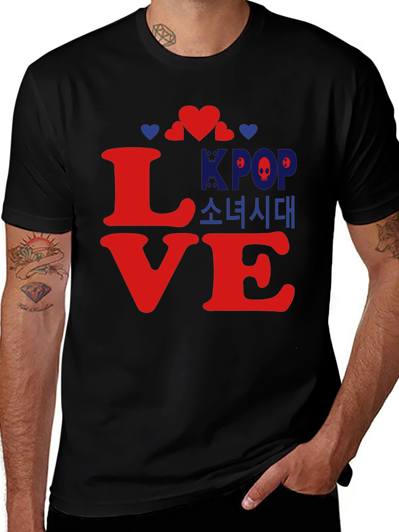 KPOP Love T-Shirt - Korean Music Tee