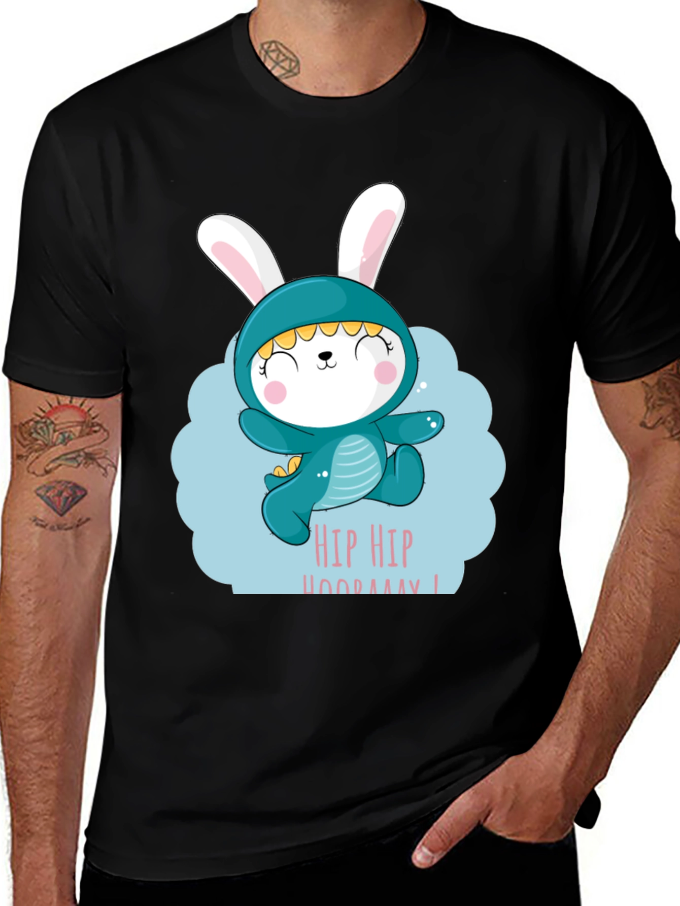 Variant 5 of Cute Bunny-Dino Tee