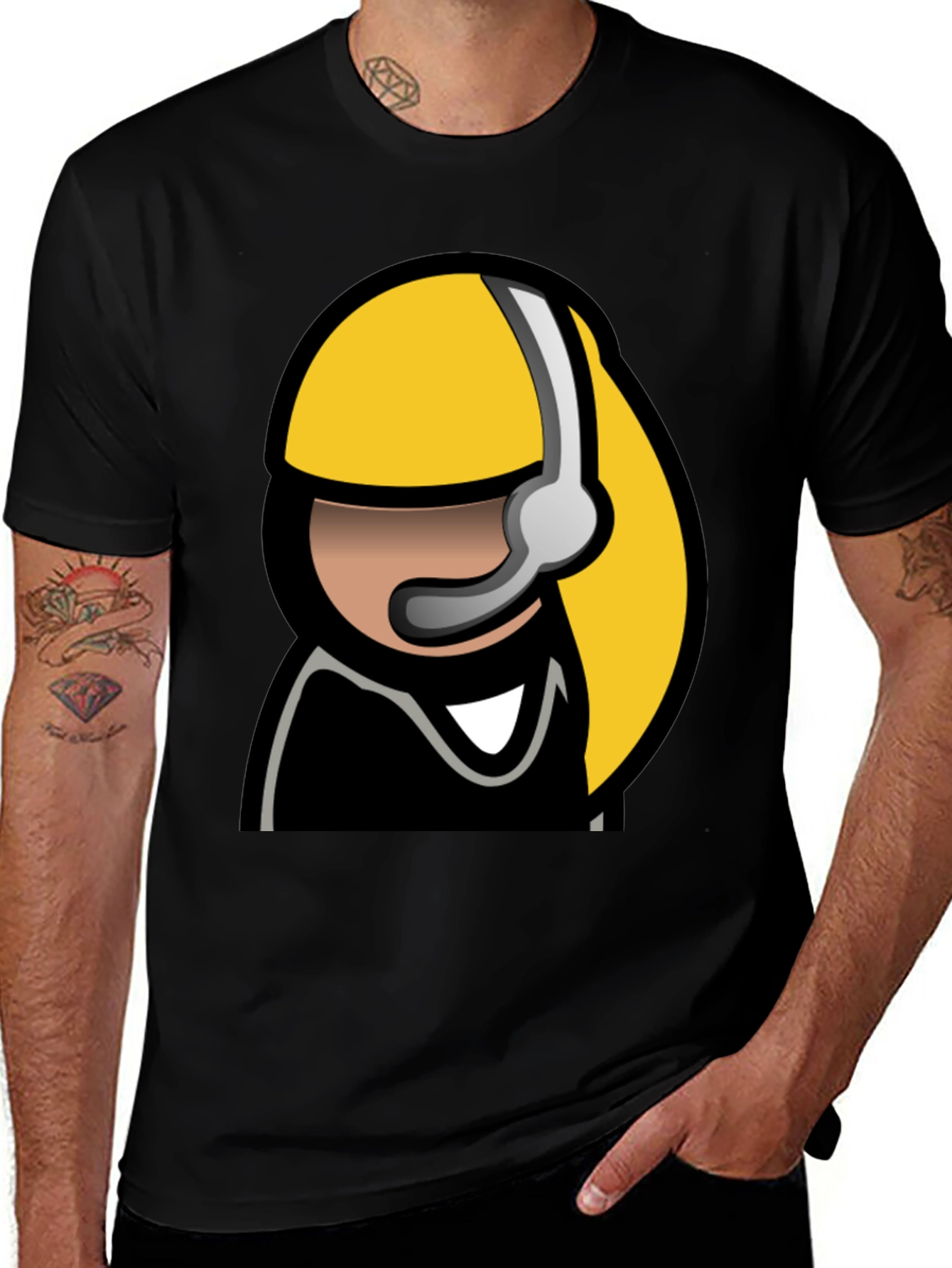 Funny Call Center T-Shirt - Helpline Hero Style!