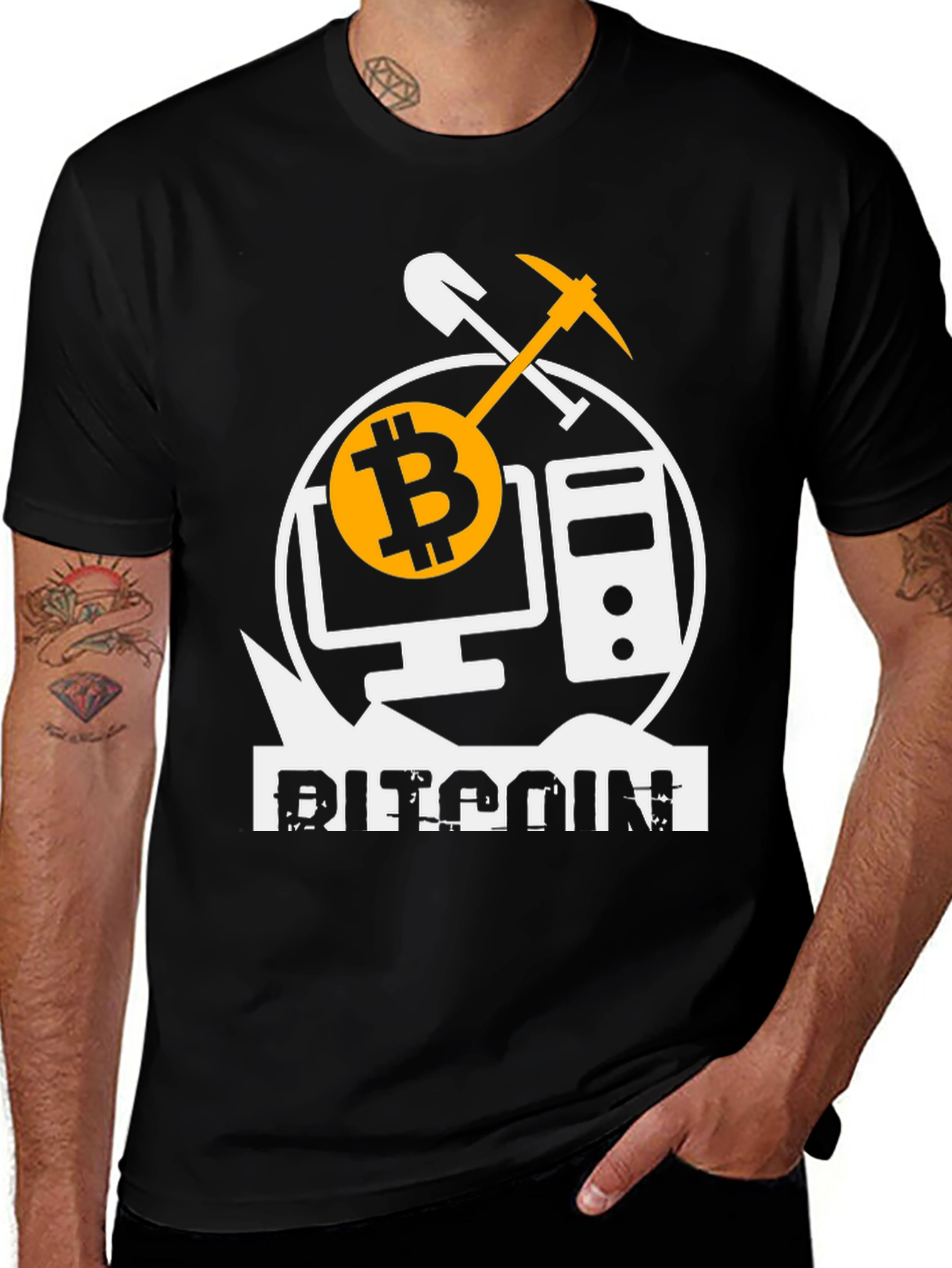 Bitcoin Mining Black T-Shirt