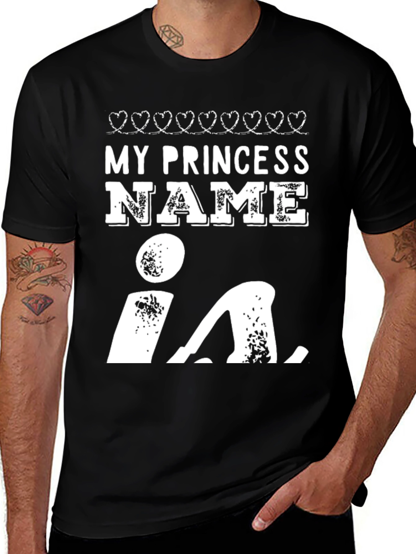 Variant 16 of My Princess T-Shirt - Novelty Graphic Tee