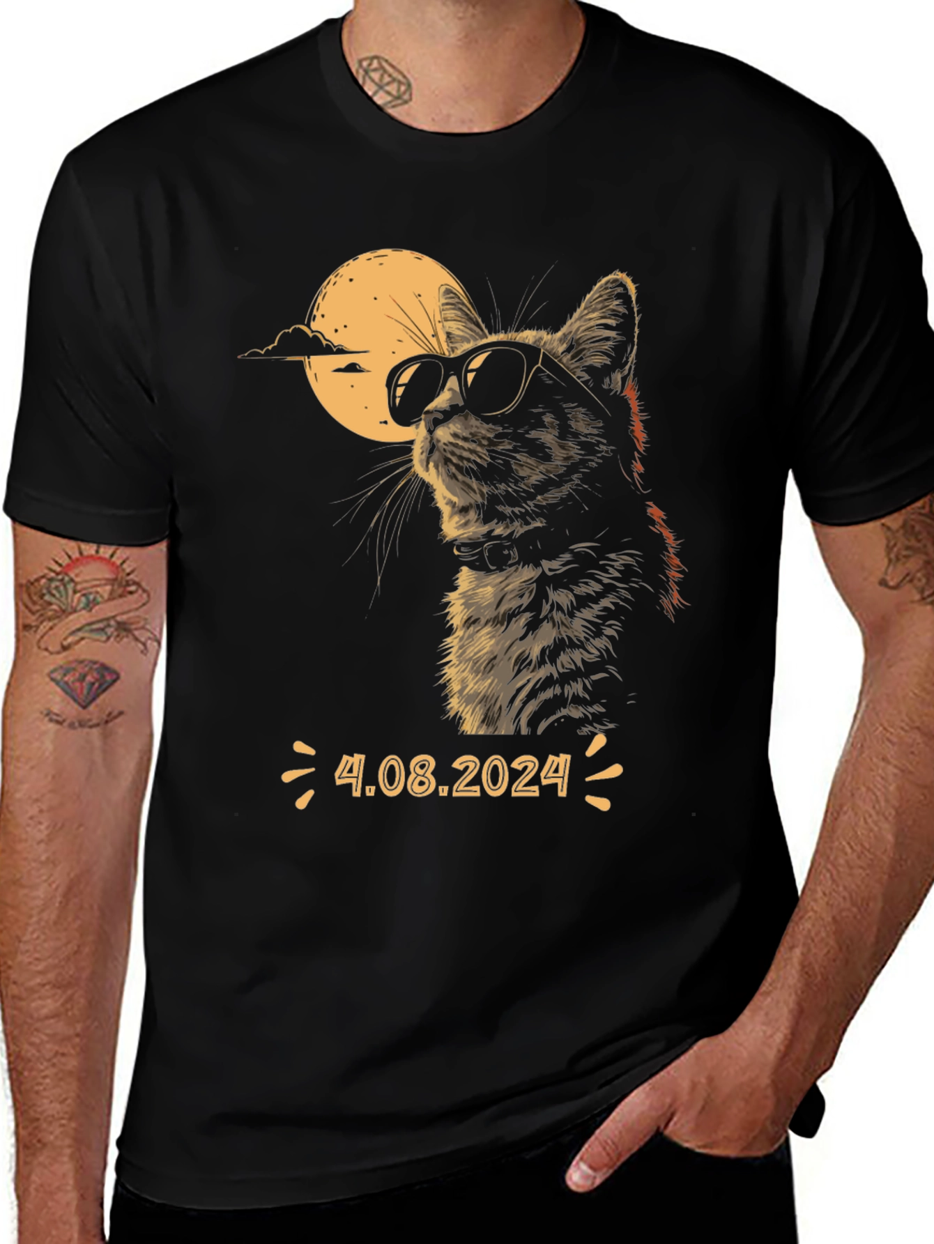Variant 25 of Cool Cat T-Shirt - Limited Edition