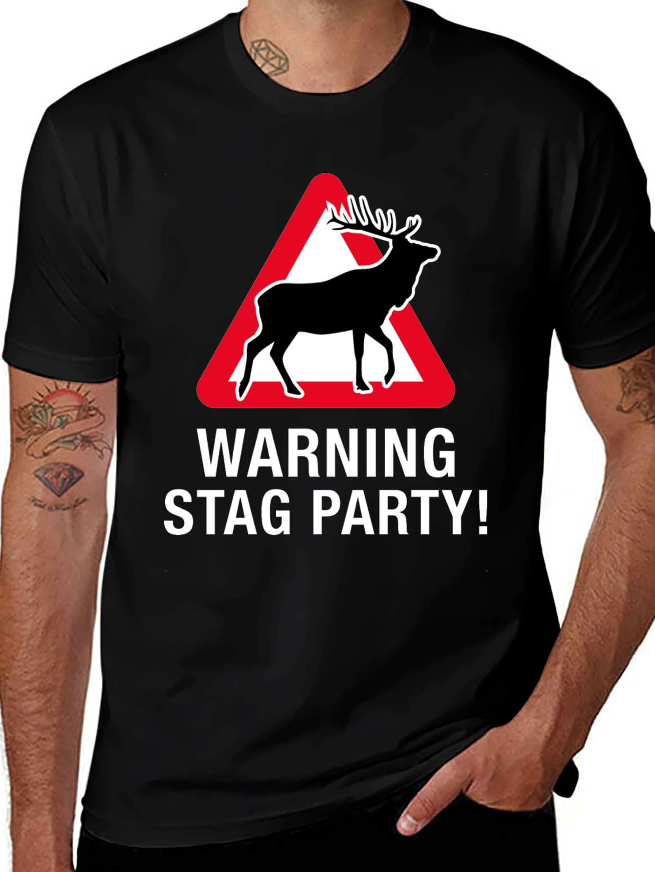 Stag Party Warning T-Shirt