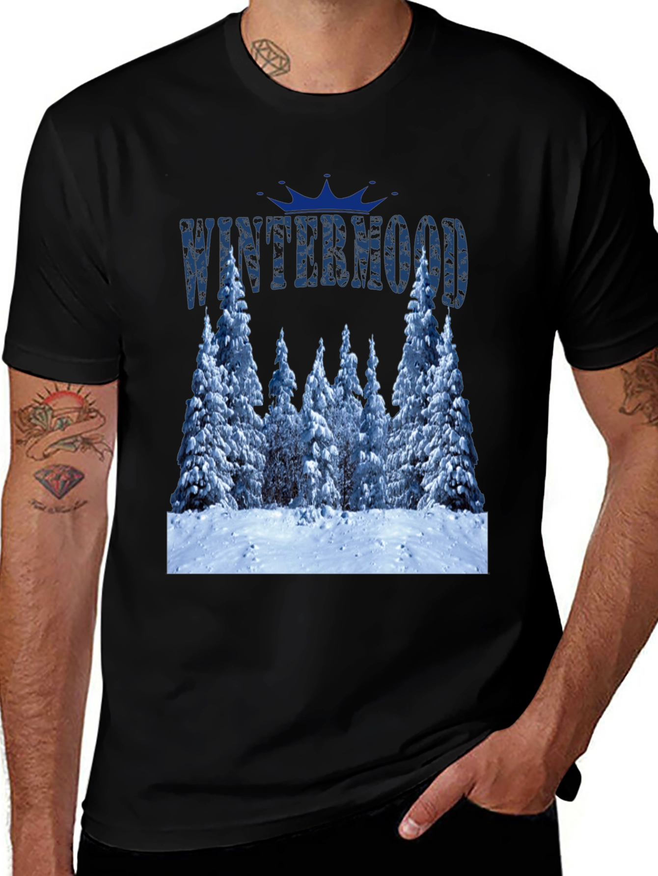 Winterhood Snowy Forest T-Shirt