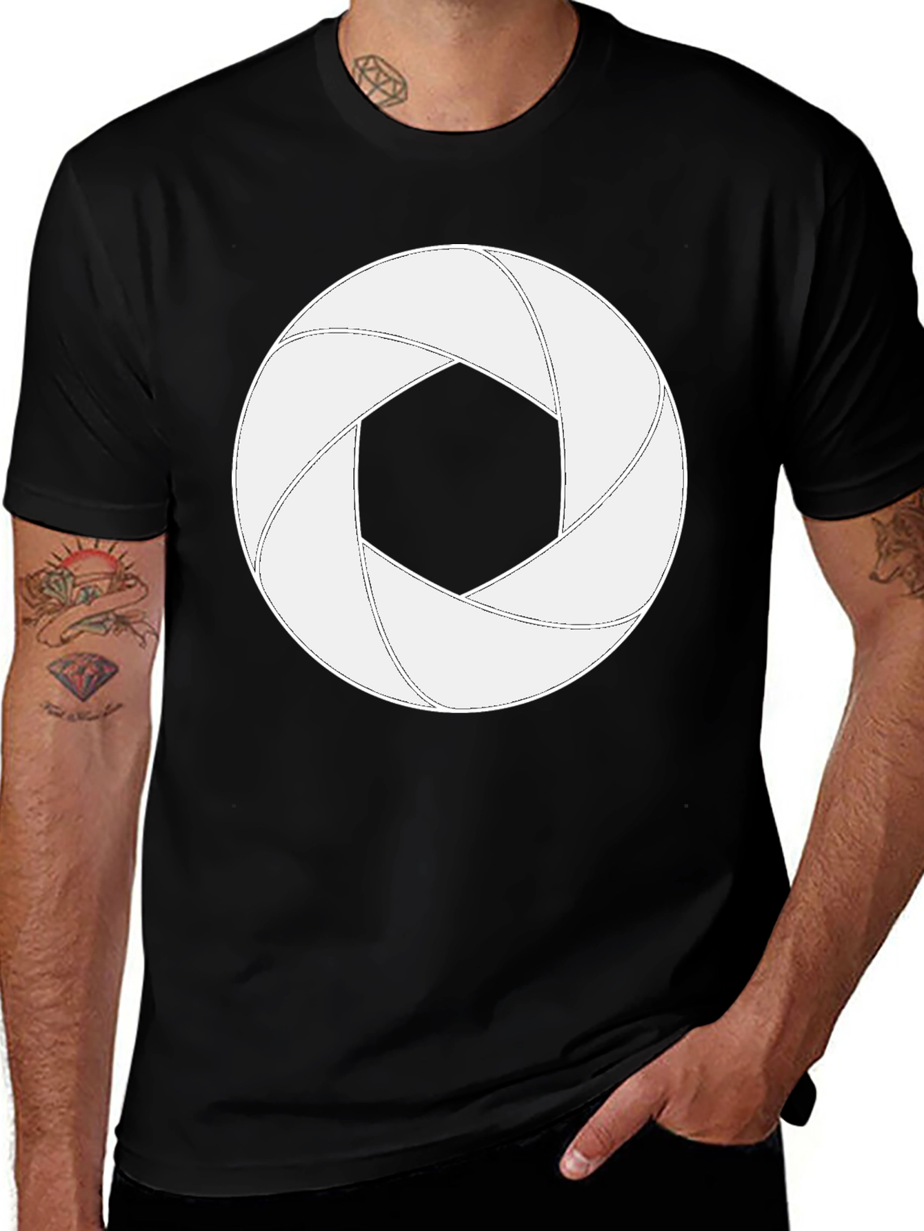 Variant 9 of Aperture Science T-Shirt Portal Game