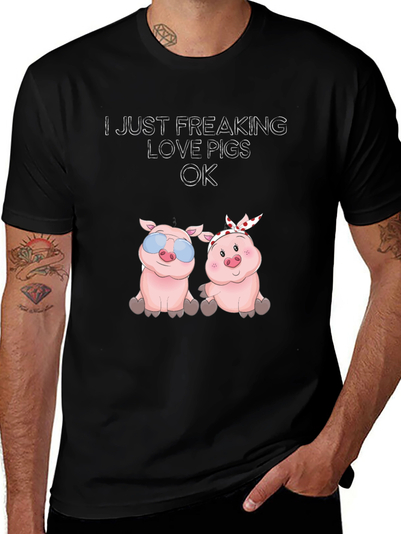 Variant 19 of Funny Pig Lover T-Shirt