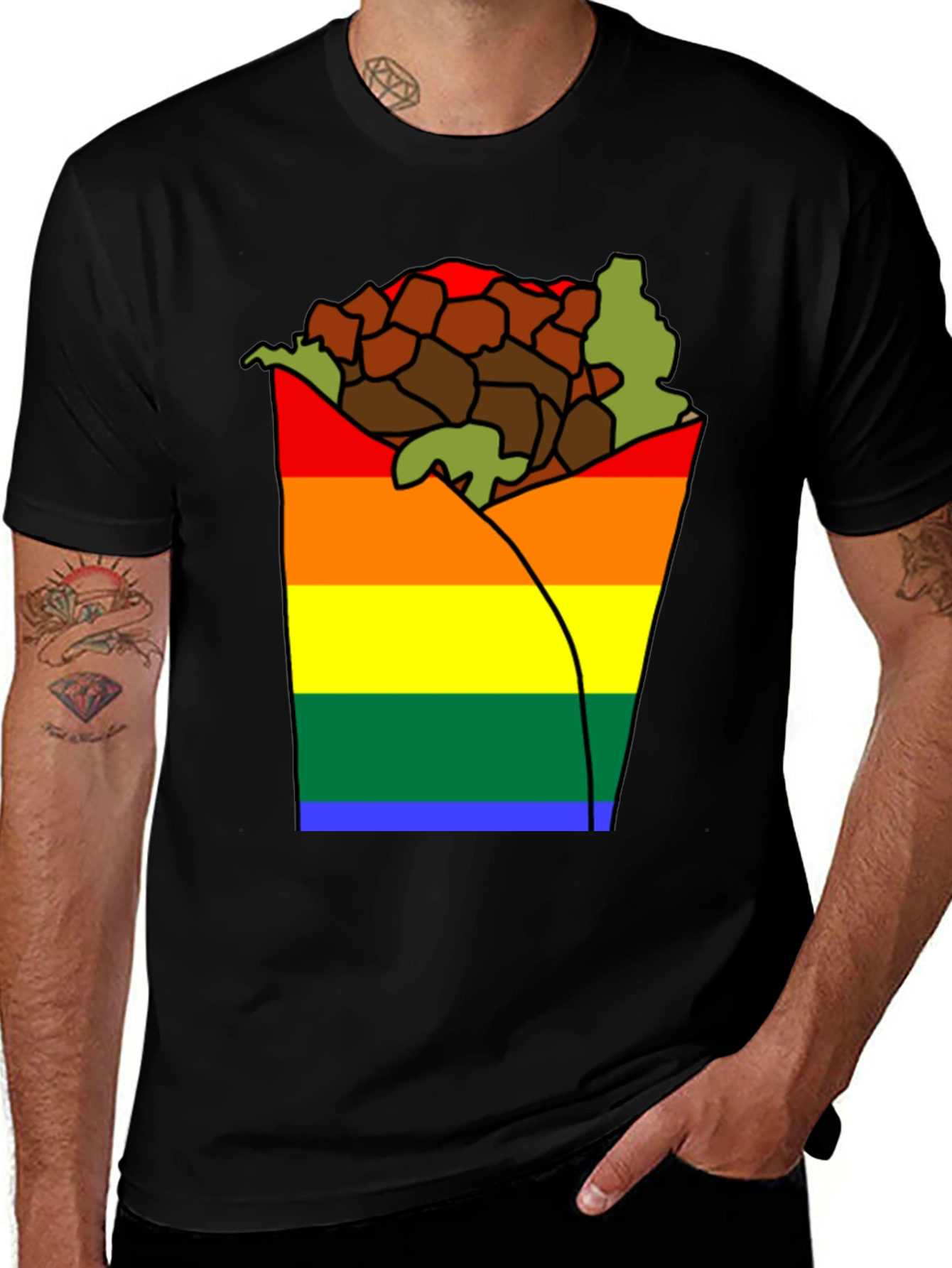 Pride Burrito Graphic Tee