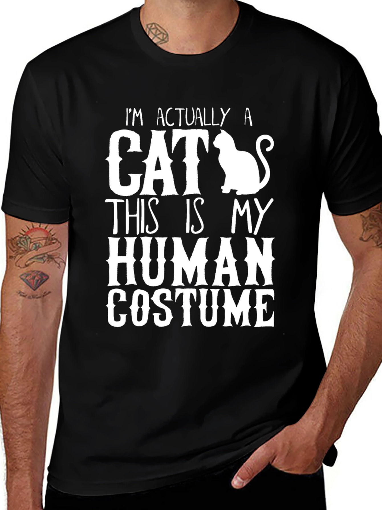 Variant 21 of I'm Actually A Cat Graphic Tee