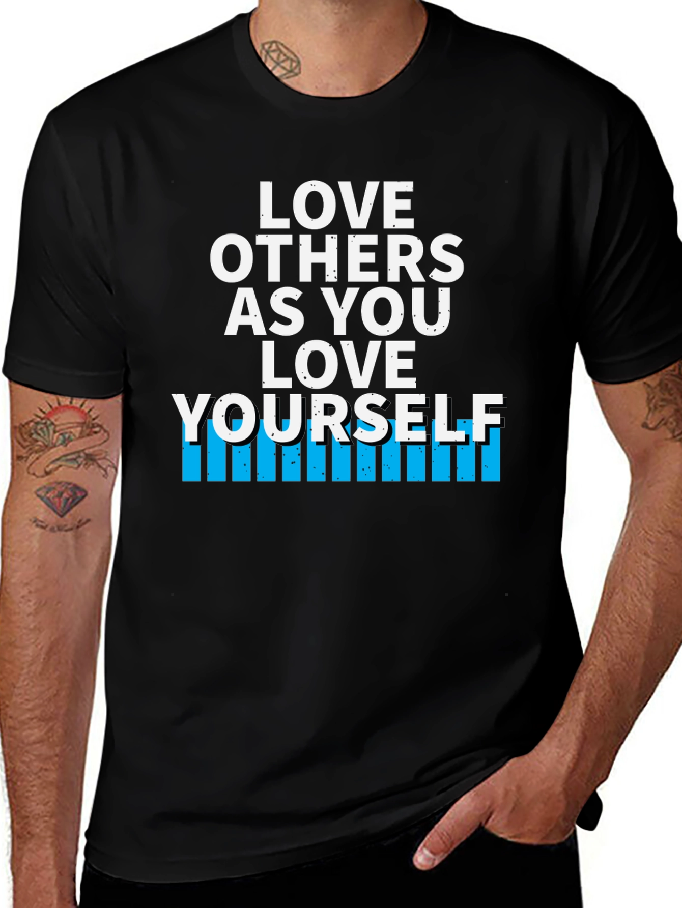 Variant 24 of Love Others Graphic Tee - Soft Cotton Blend