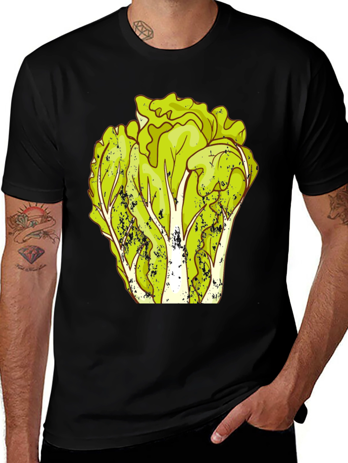 Variant 27 of Lettuce Graphic Tee - Fresh & Fun!