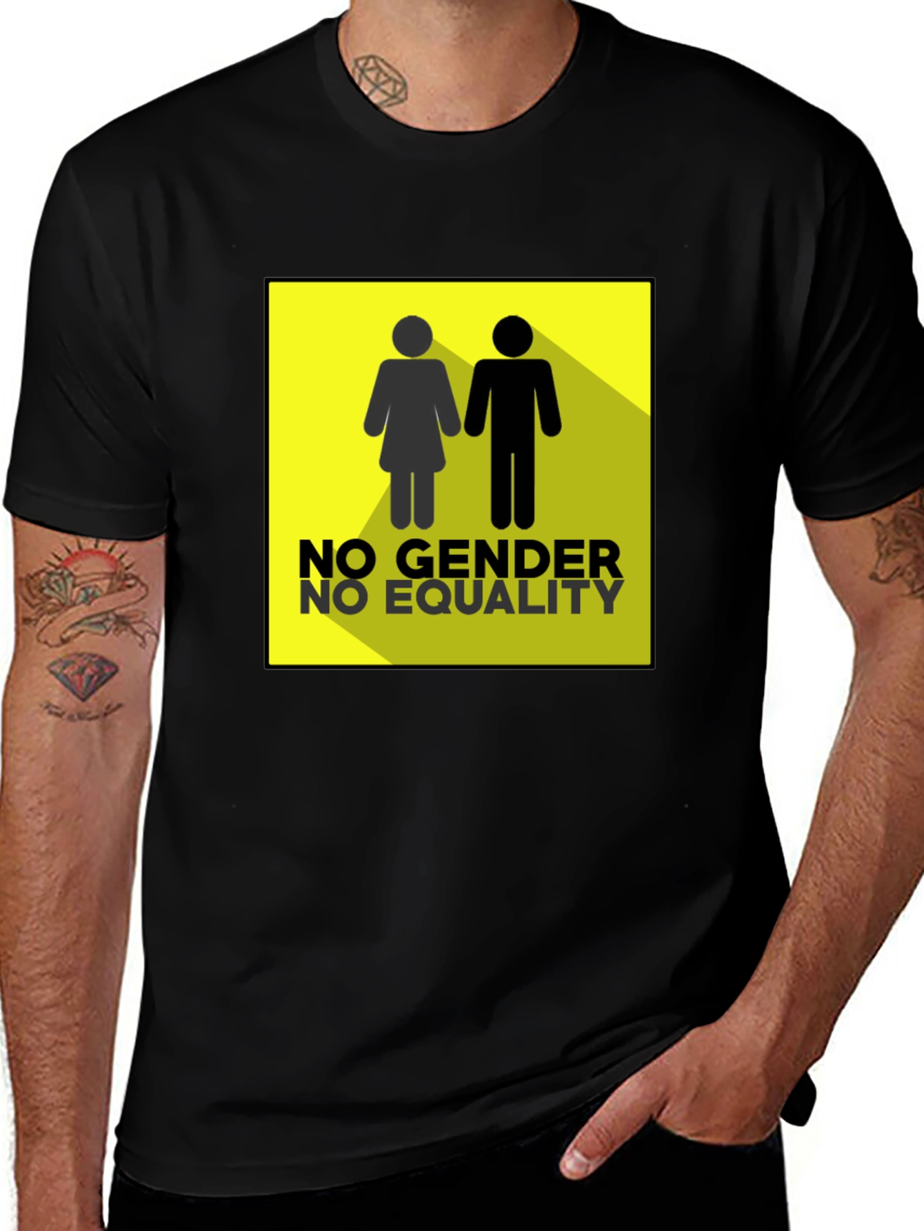 No Gender No Equality Graphic T-Shirt