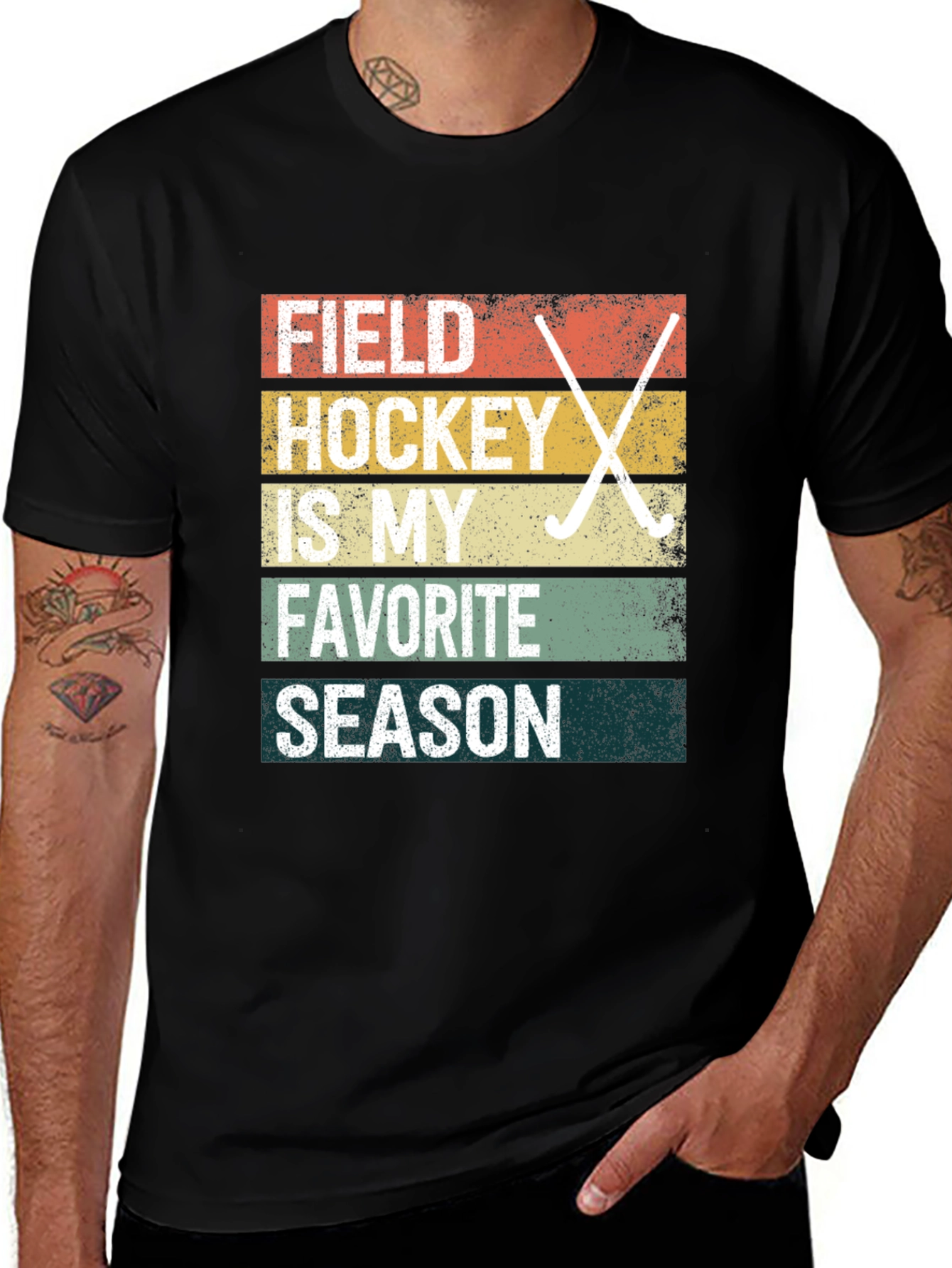 Field Hockey Favorite Season Graphic Tee