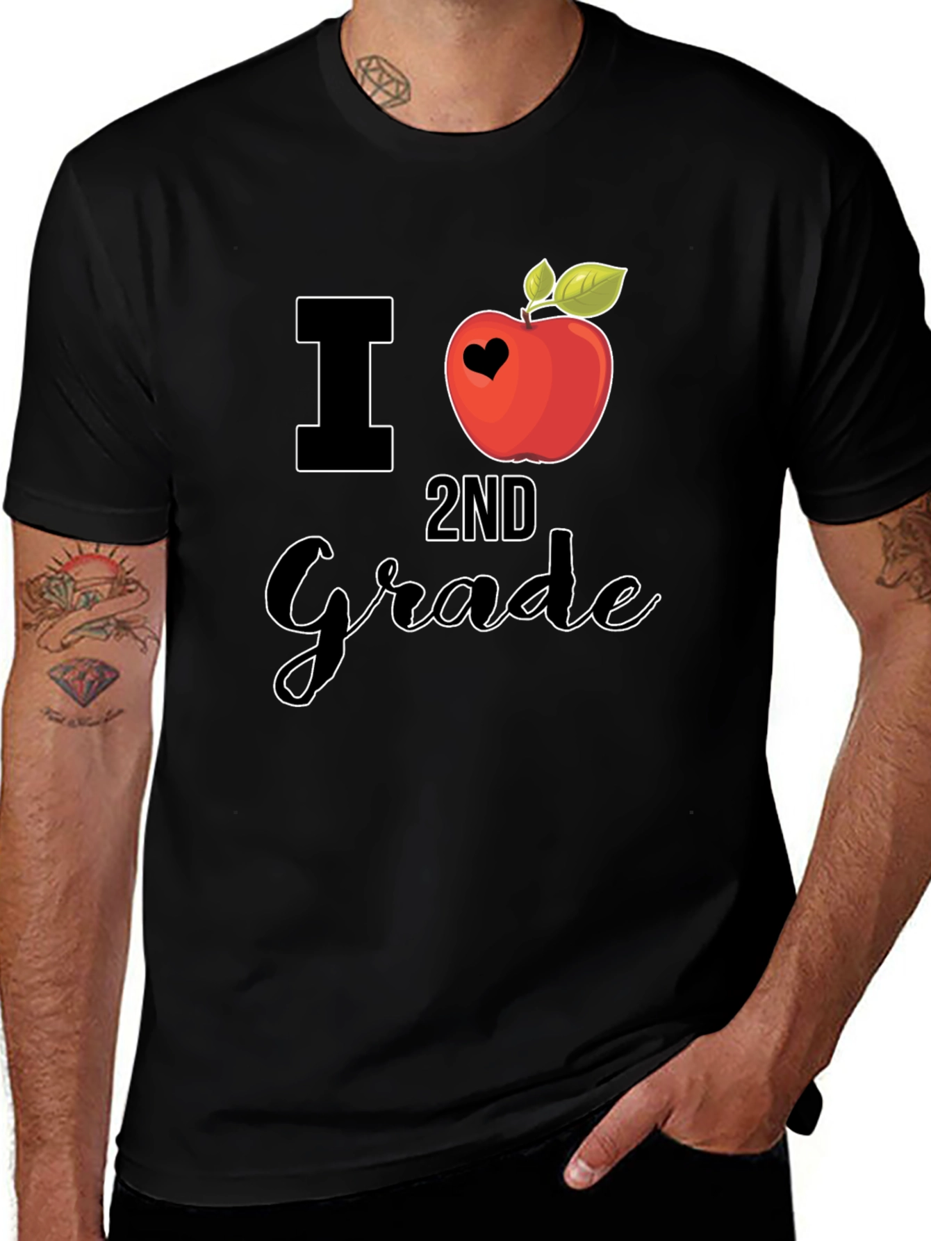 I Love 2nd Grade T-Shirt