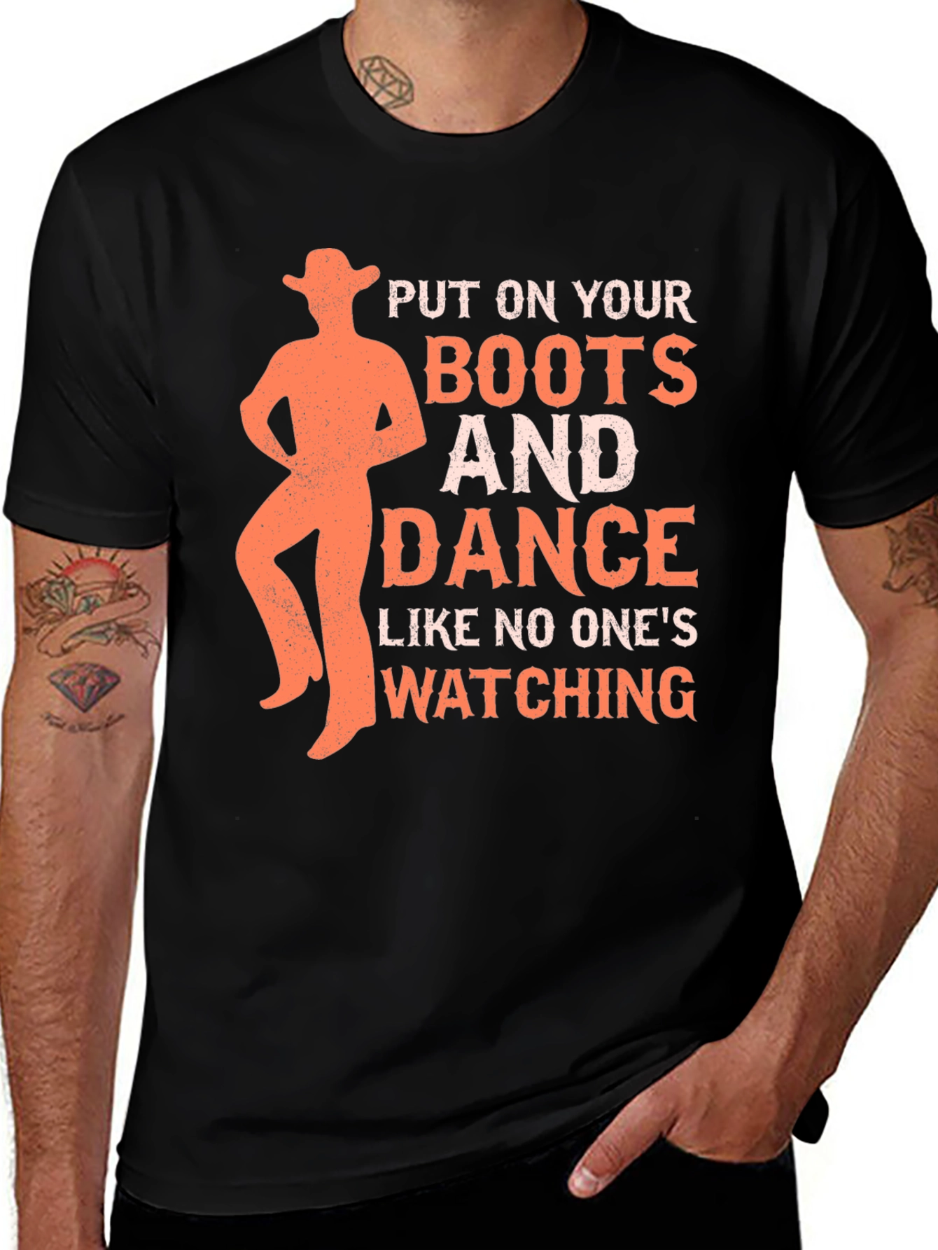 Variant 26 of Dance Like No One's Watching Graphic T-Shirt