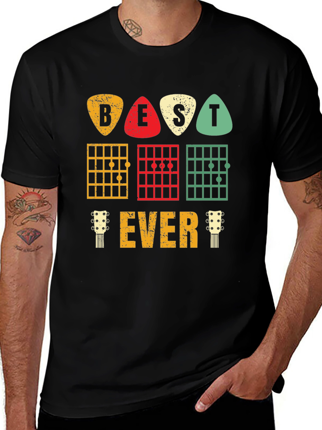 Variant 2 of Best Guitar Ever T-Shirt | Musician Tee