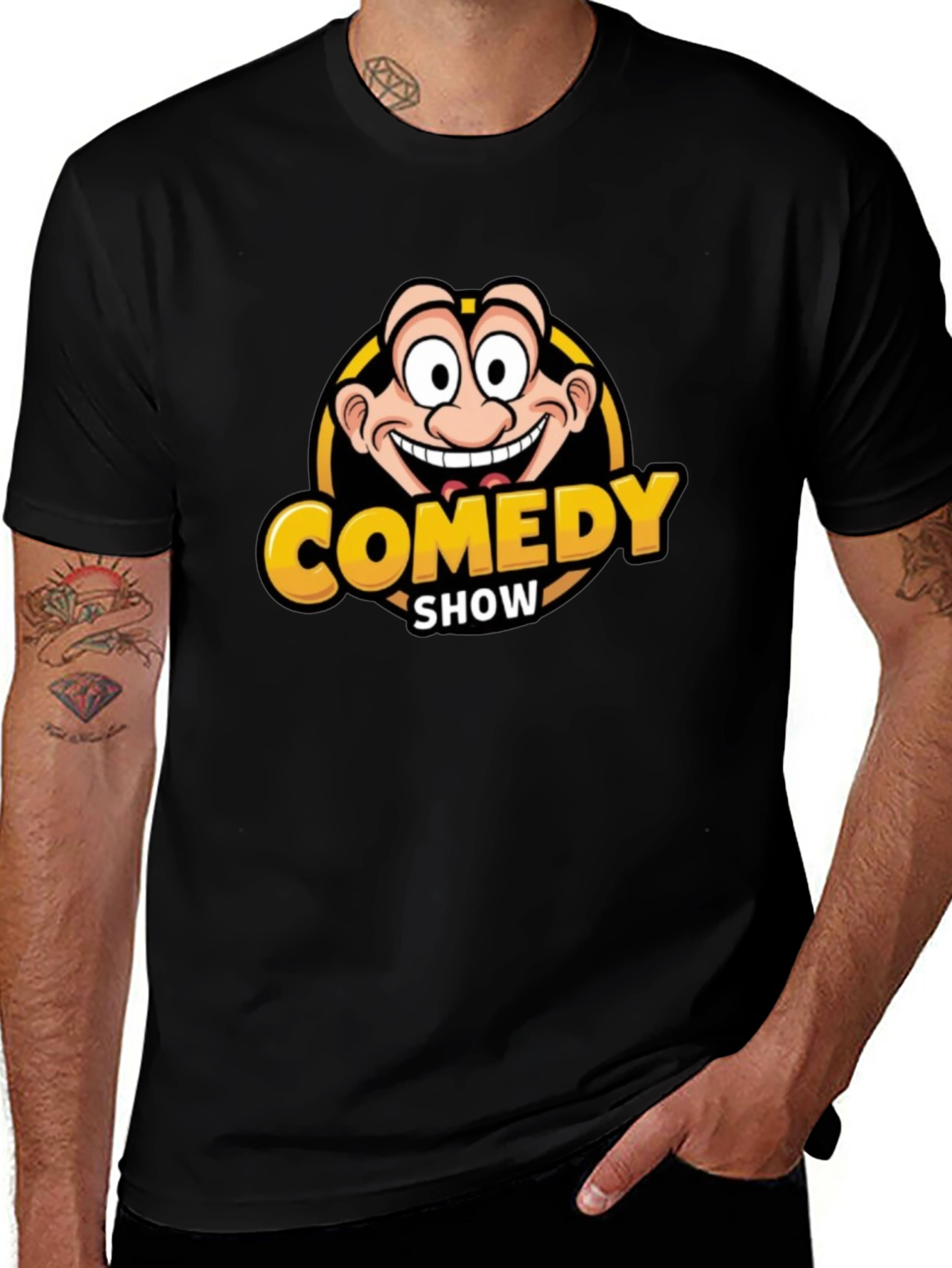 Comedy Show Graphic T-Shirt