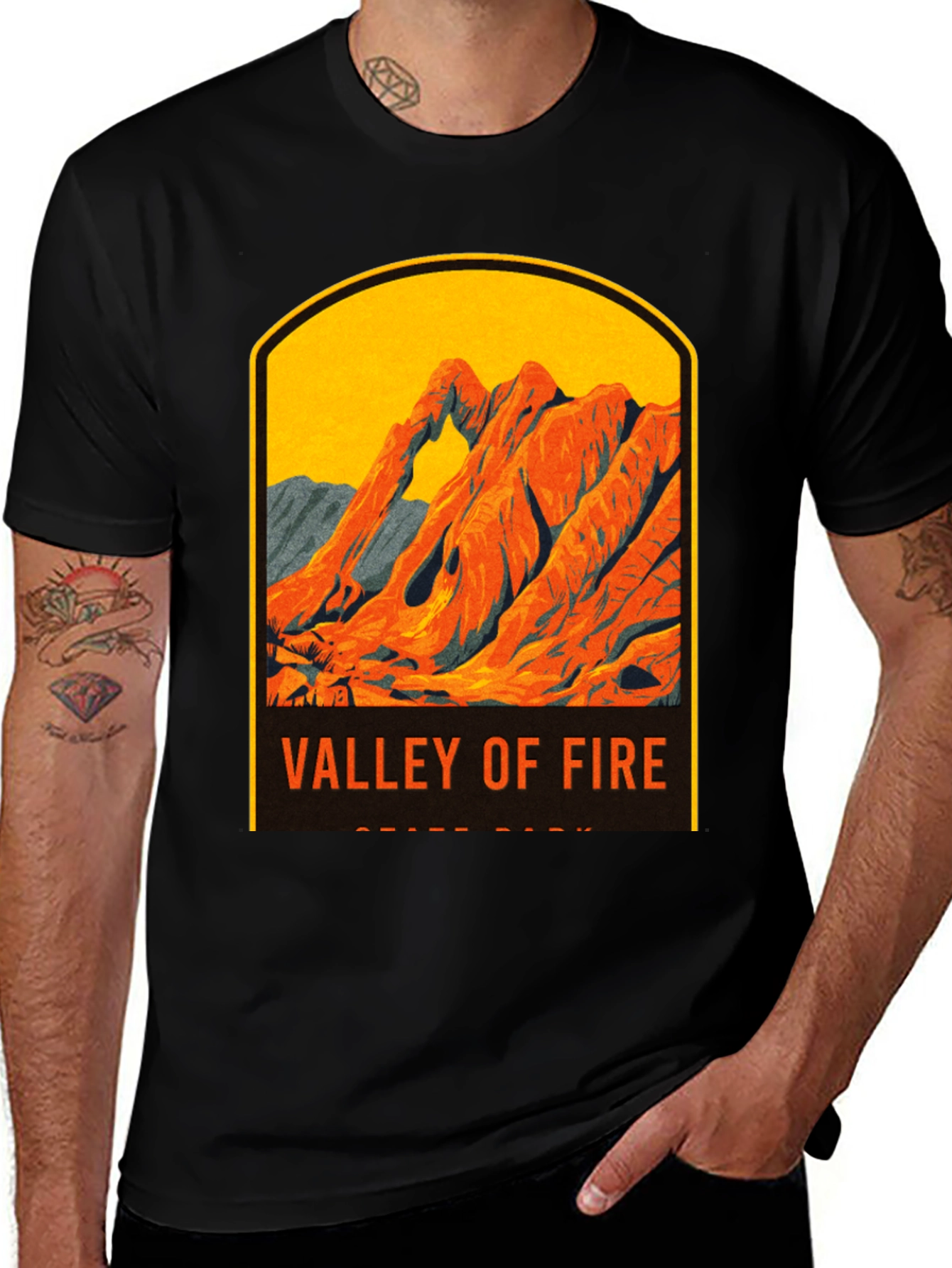 Variant 18 of Valley of Fire State Park Graphic Tee
