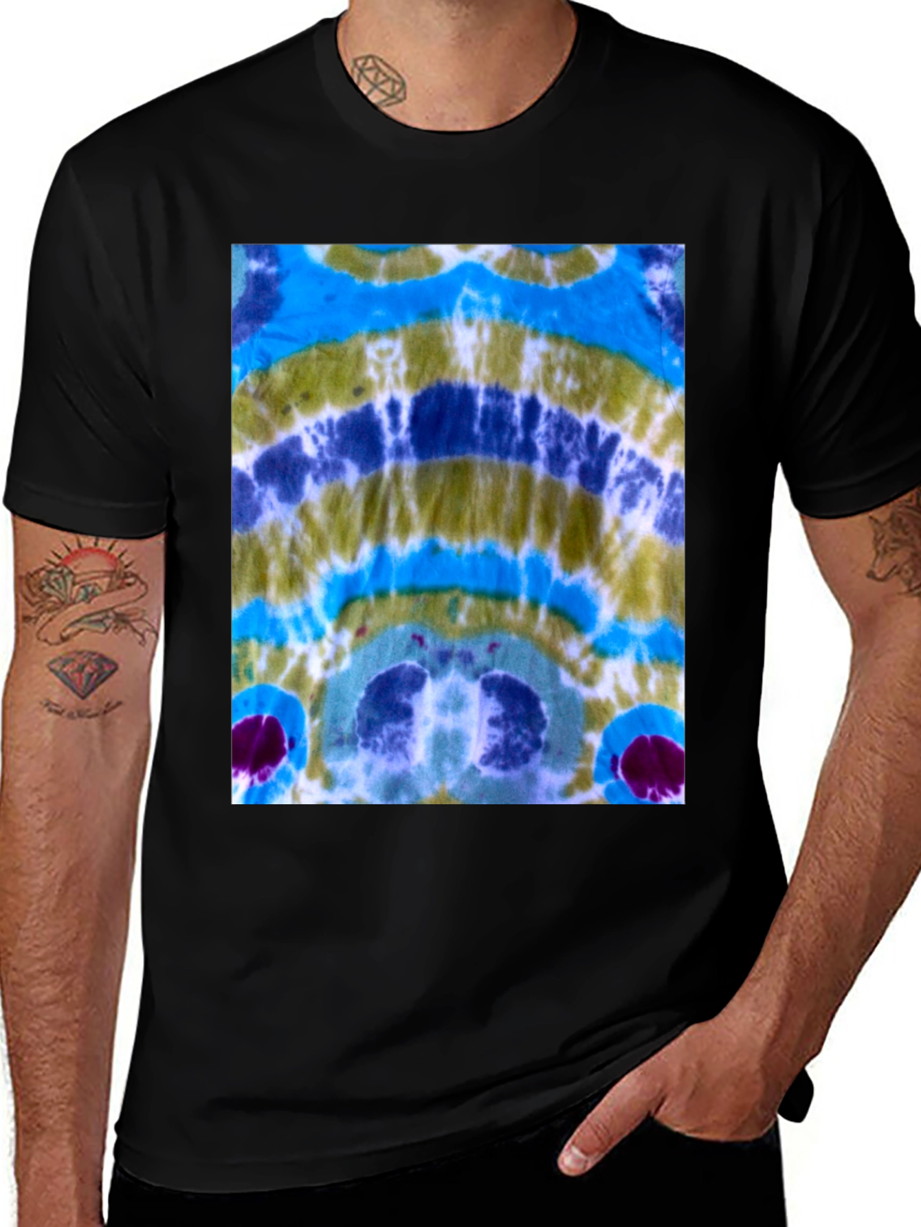 Variant 26 of Tie-Dye T-Shirt - Vibrant Colors