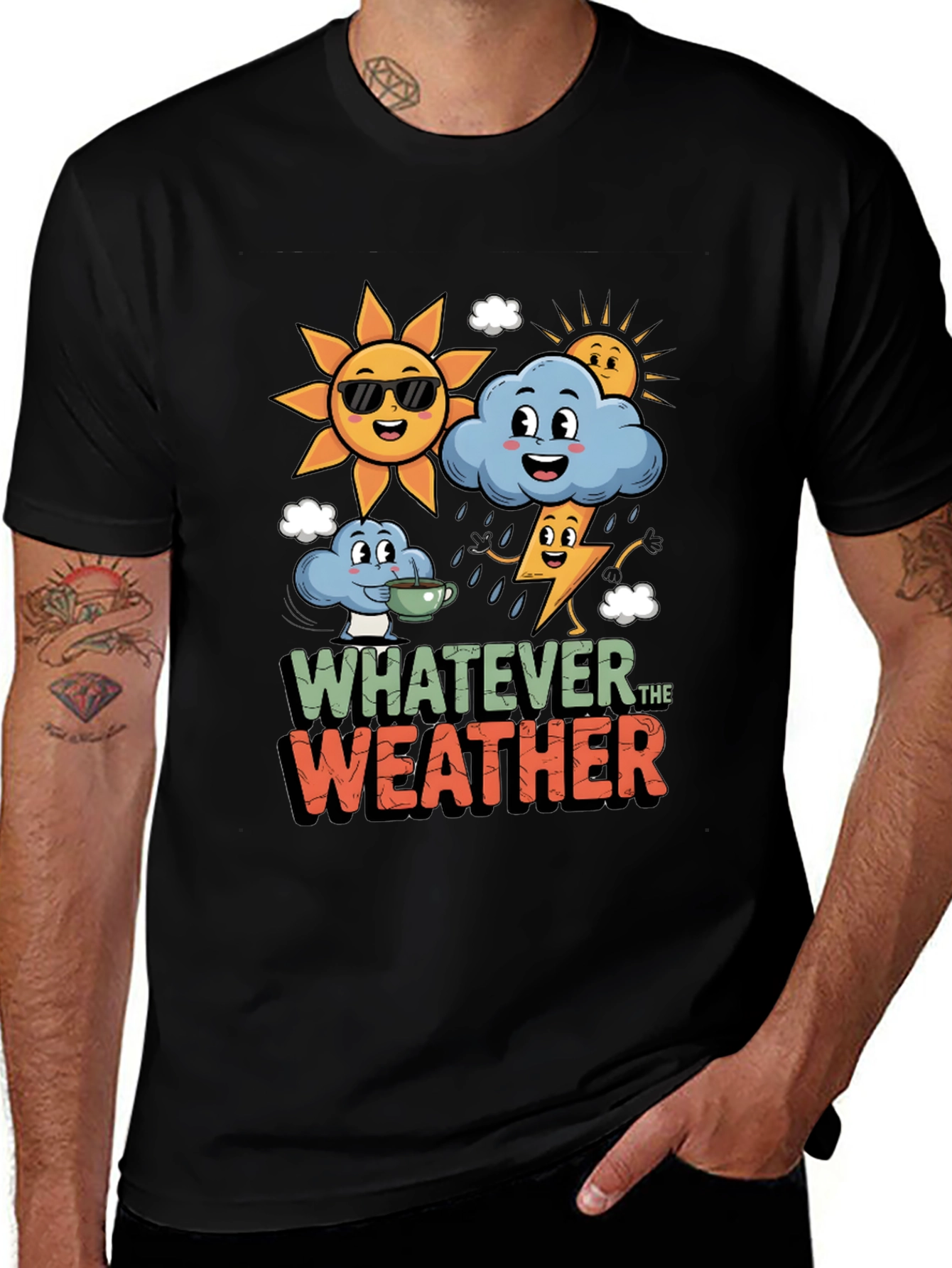 Variant 15 of Whatever The Weather Graphic T-Shirt