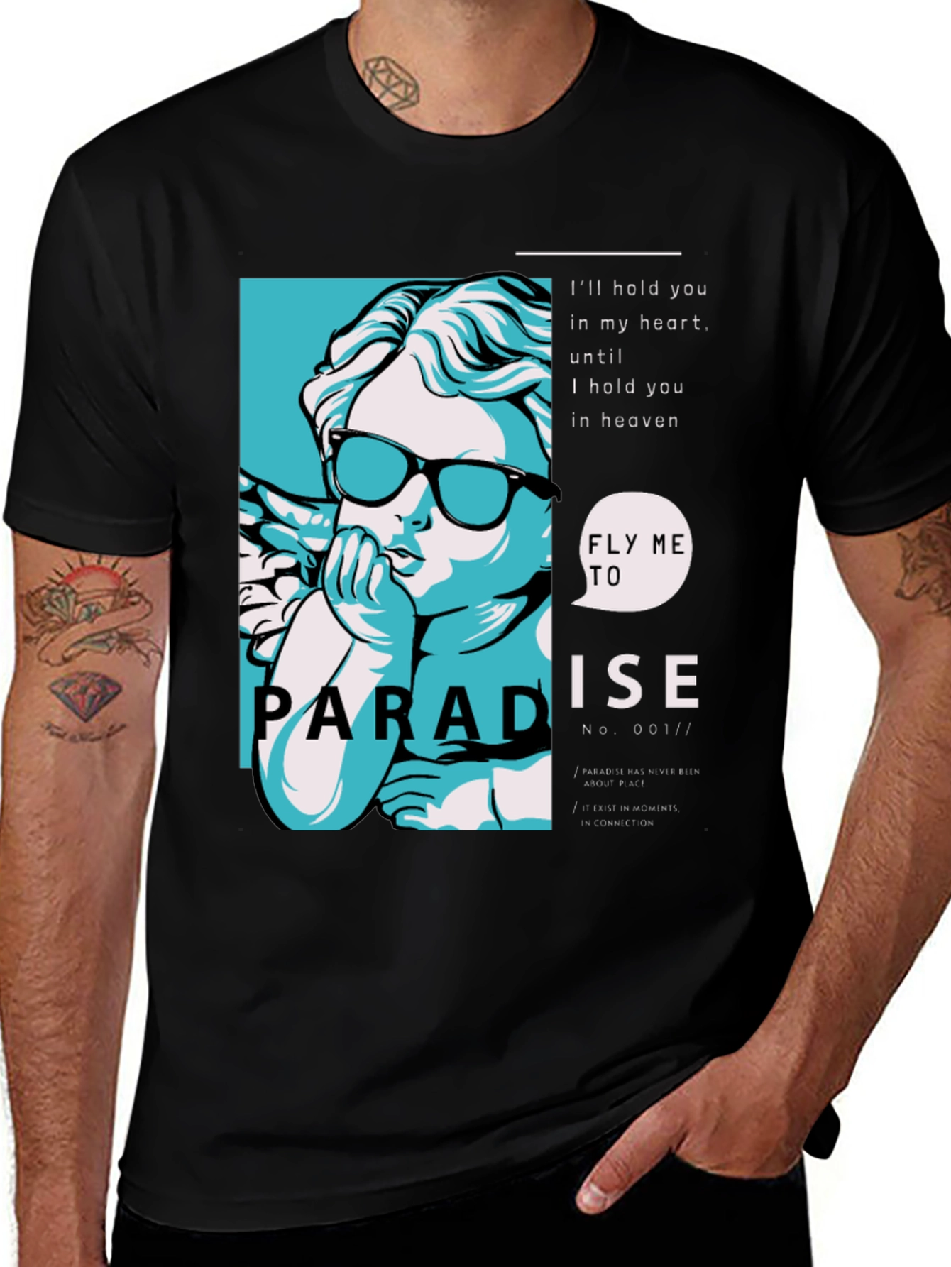 Variant 6 of Paradise Angel Graphic Print Tee