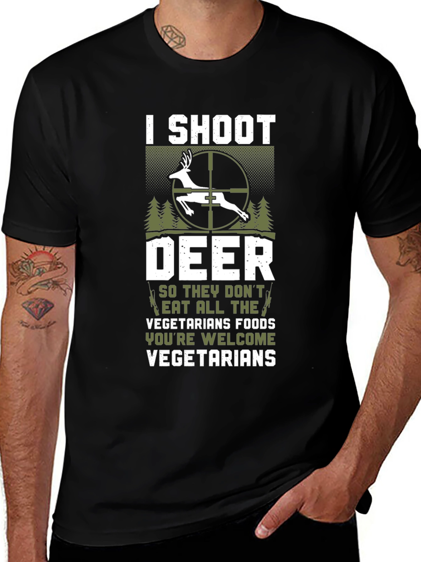 Variant 25 of I Shoot Deer T-Shirt