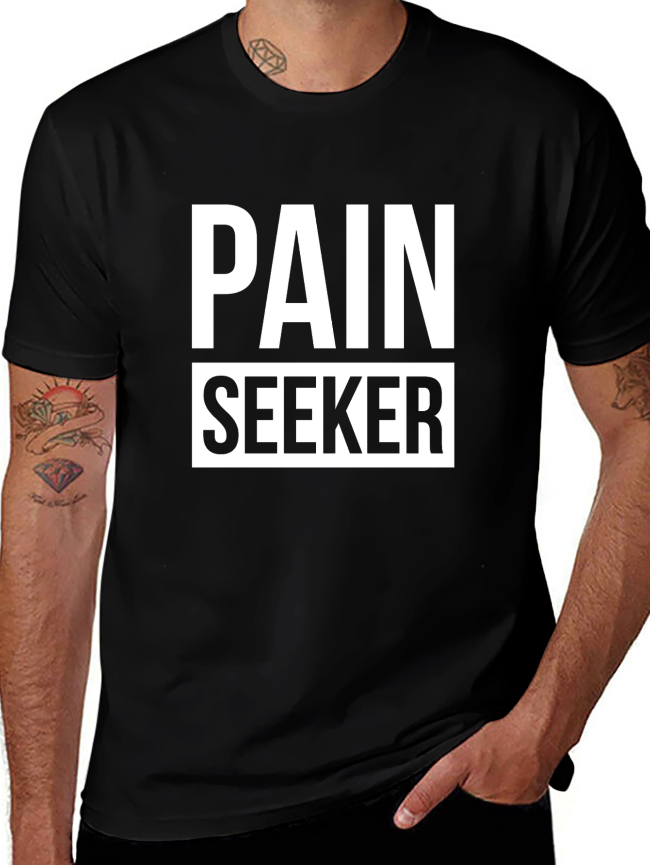Variant 11 of Pain Seeker Graphic Tee