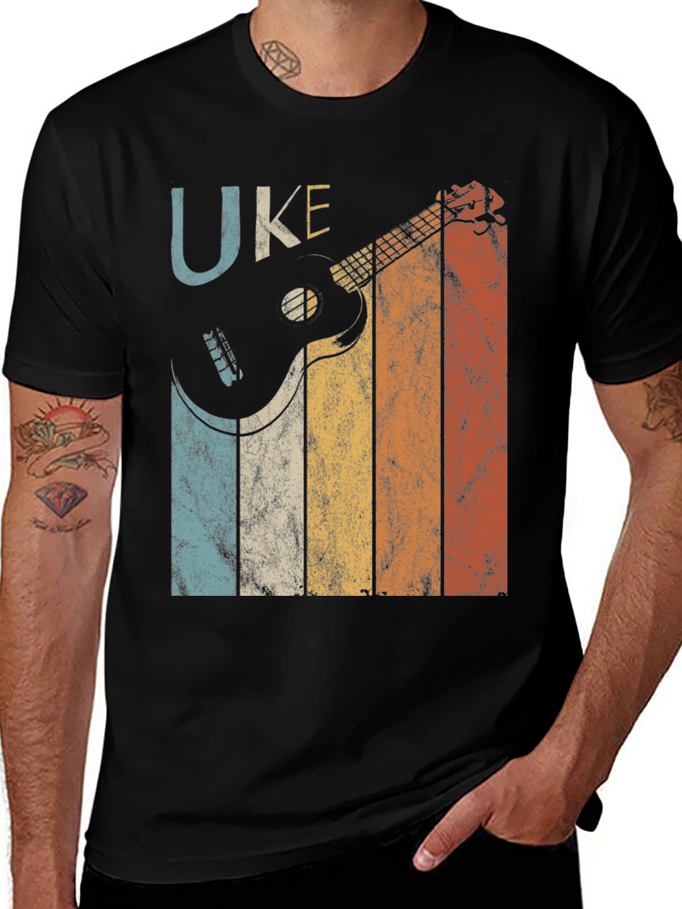 Variant 12 of Vintage Ukulele Graphic Tee