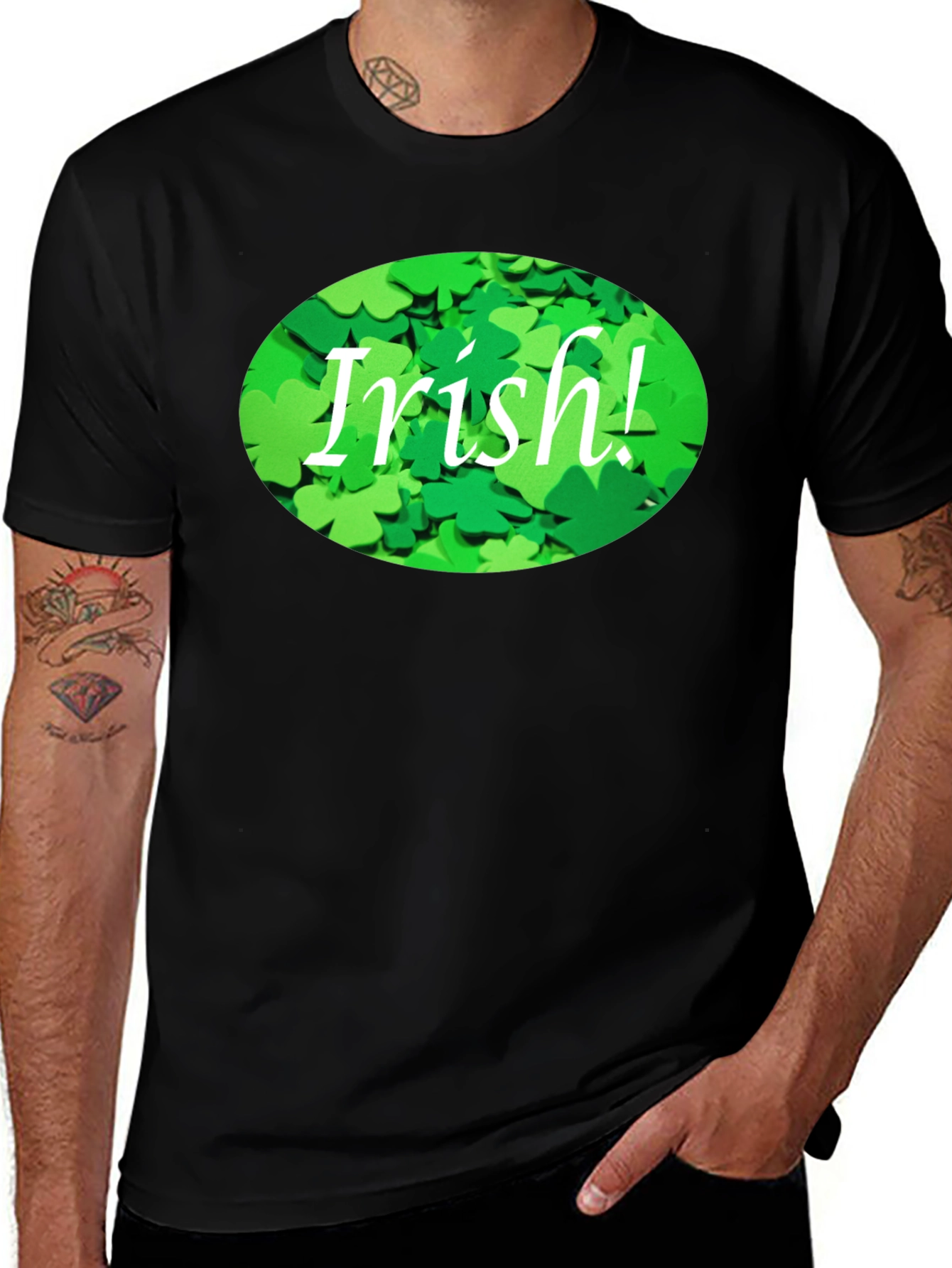 Lucky Irish Clover T-Shirt - St. Patrick's Day!