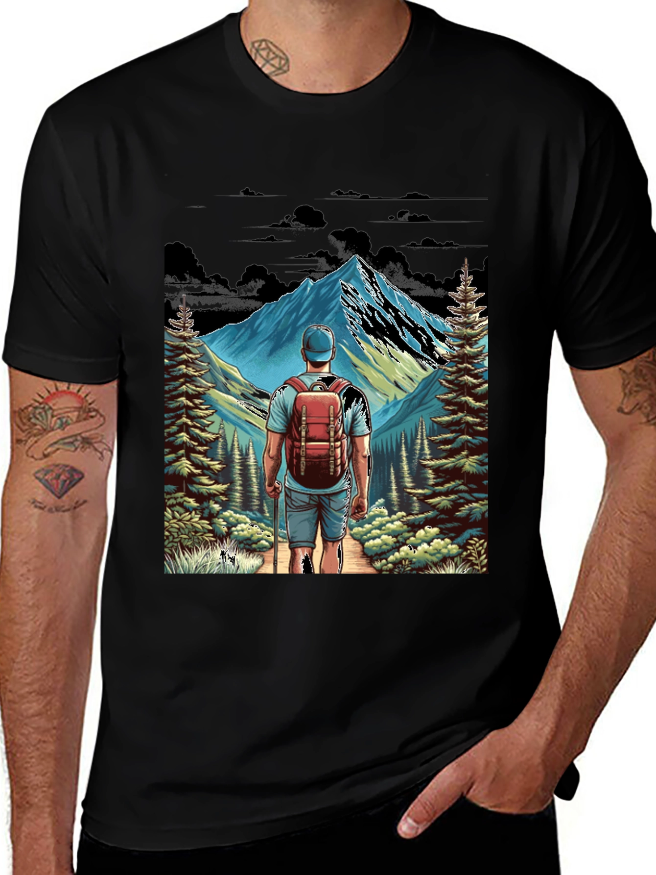 Variant 26 of Mountain Hiker Graphic Tee