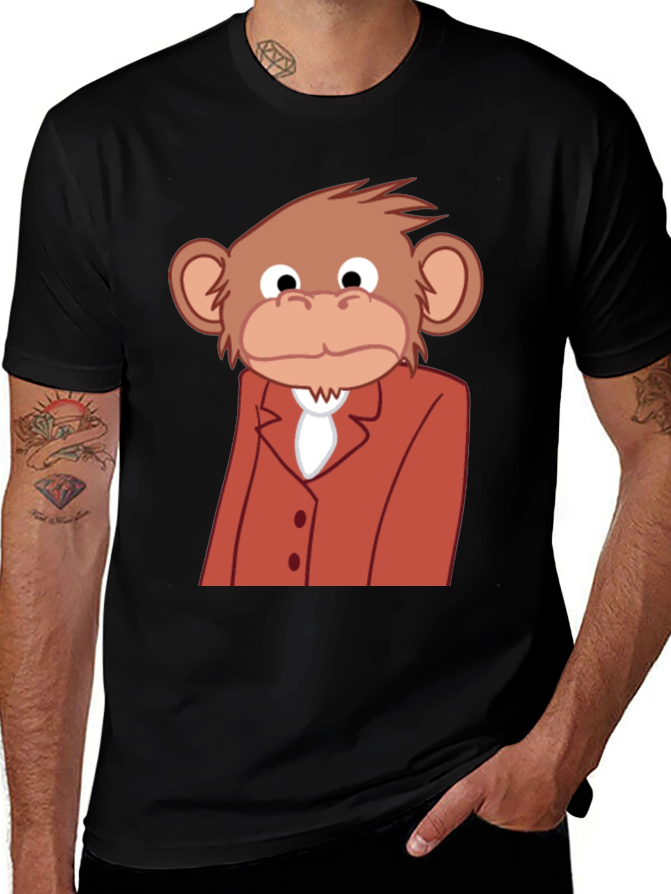 Variant 24 of Monkey Business T-Shirt - Cartoon Style