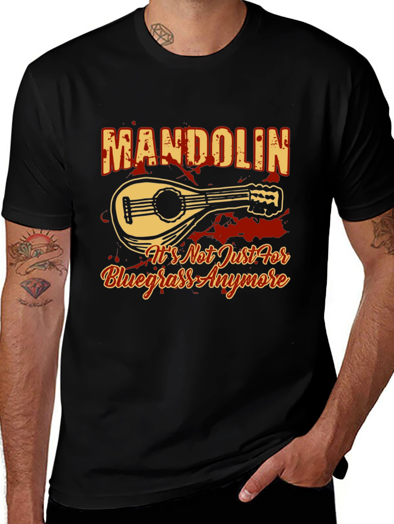 Variant 23 of Mandolin Tee - Not Just for Bluegrass
