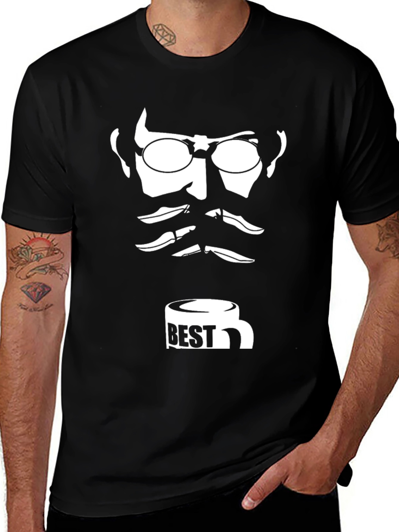 Variant 14 of Best Dad Ever T-Shirt - Novelty Graphic Tee