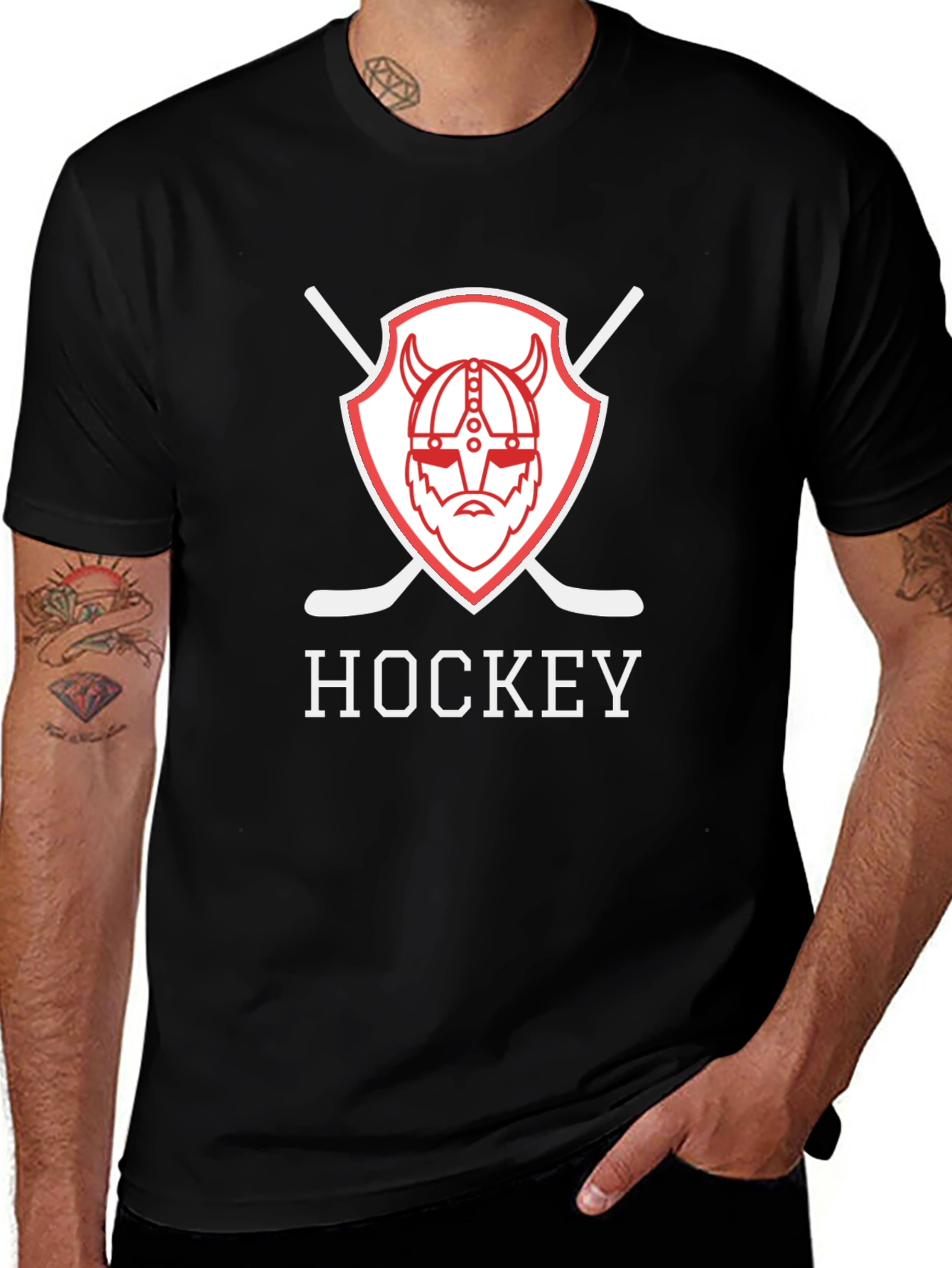 Variant 14 of Viking Hockey Graphic T-Shirt