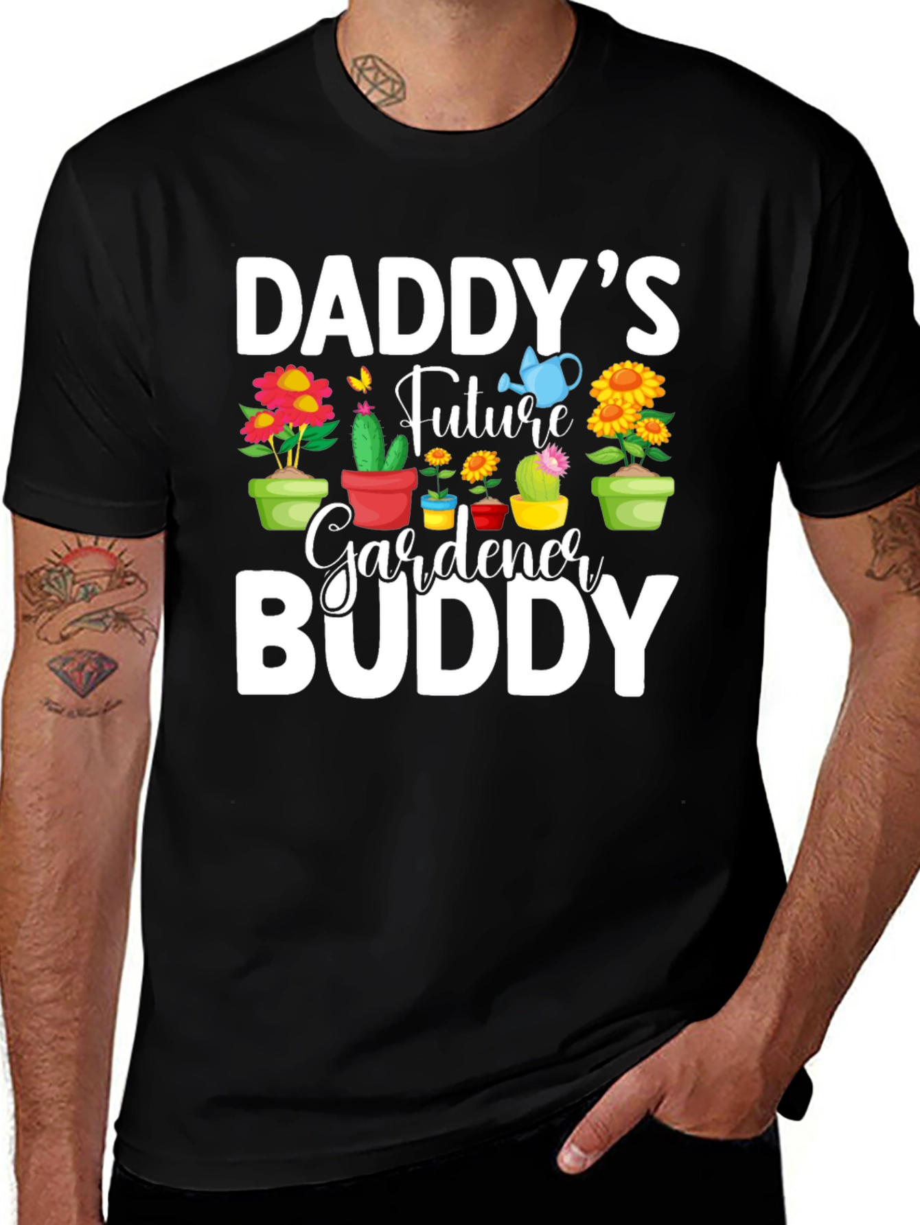 Variant 14 of Daddy's Future Gardener Buddy T-Shirt