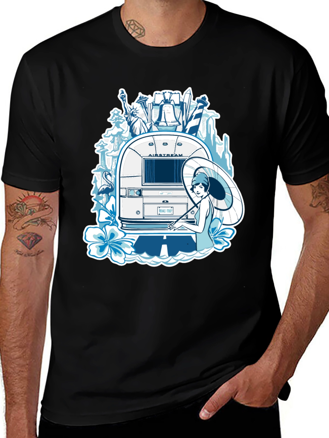 Variant 29 of Retro Road Trip T-Shirt