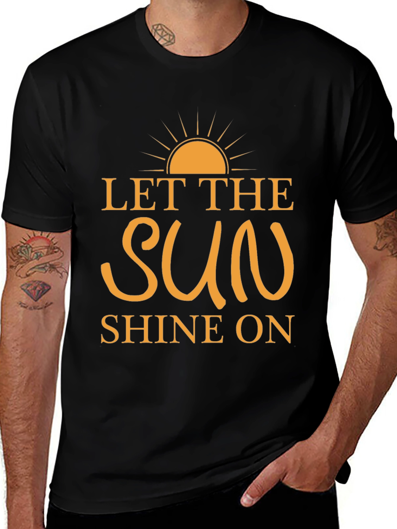 Variant 21 of Let The Sun Shine On Graphic Tee