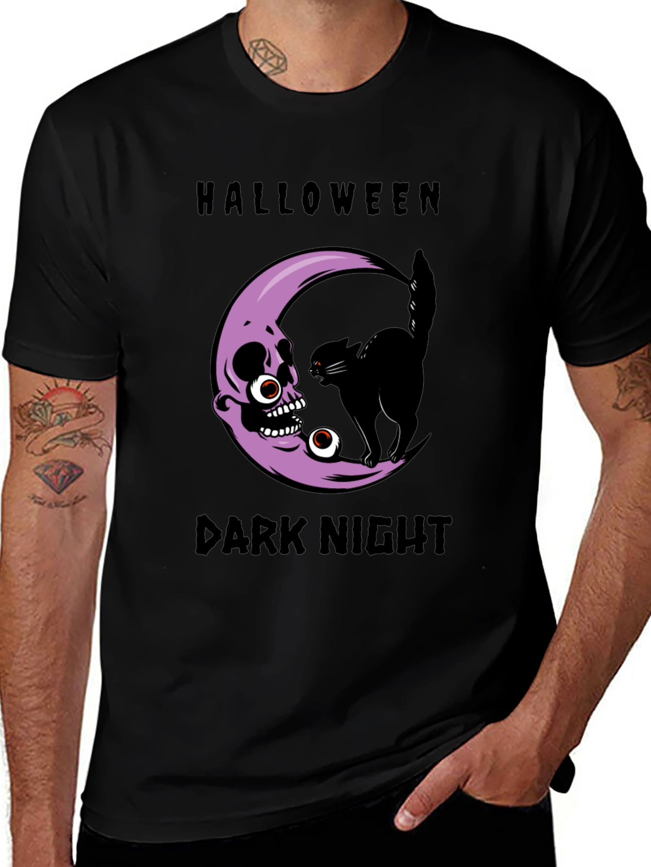 Variant 22 of Halloween Dark Night Graphic Tee