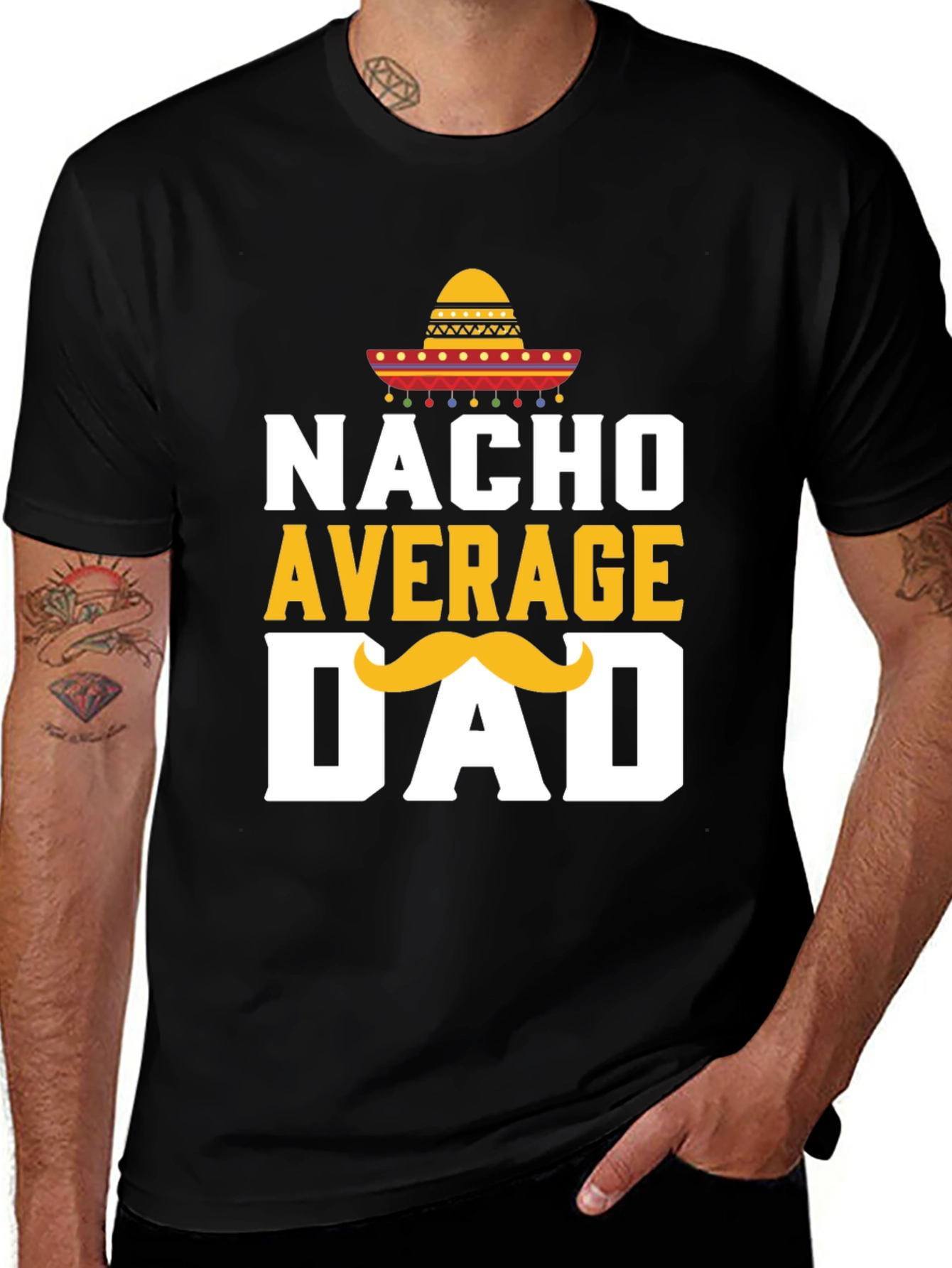 Variant 15 of Nacho Average Dad T-Shirt