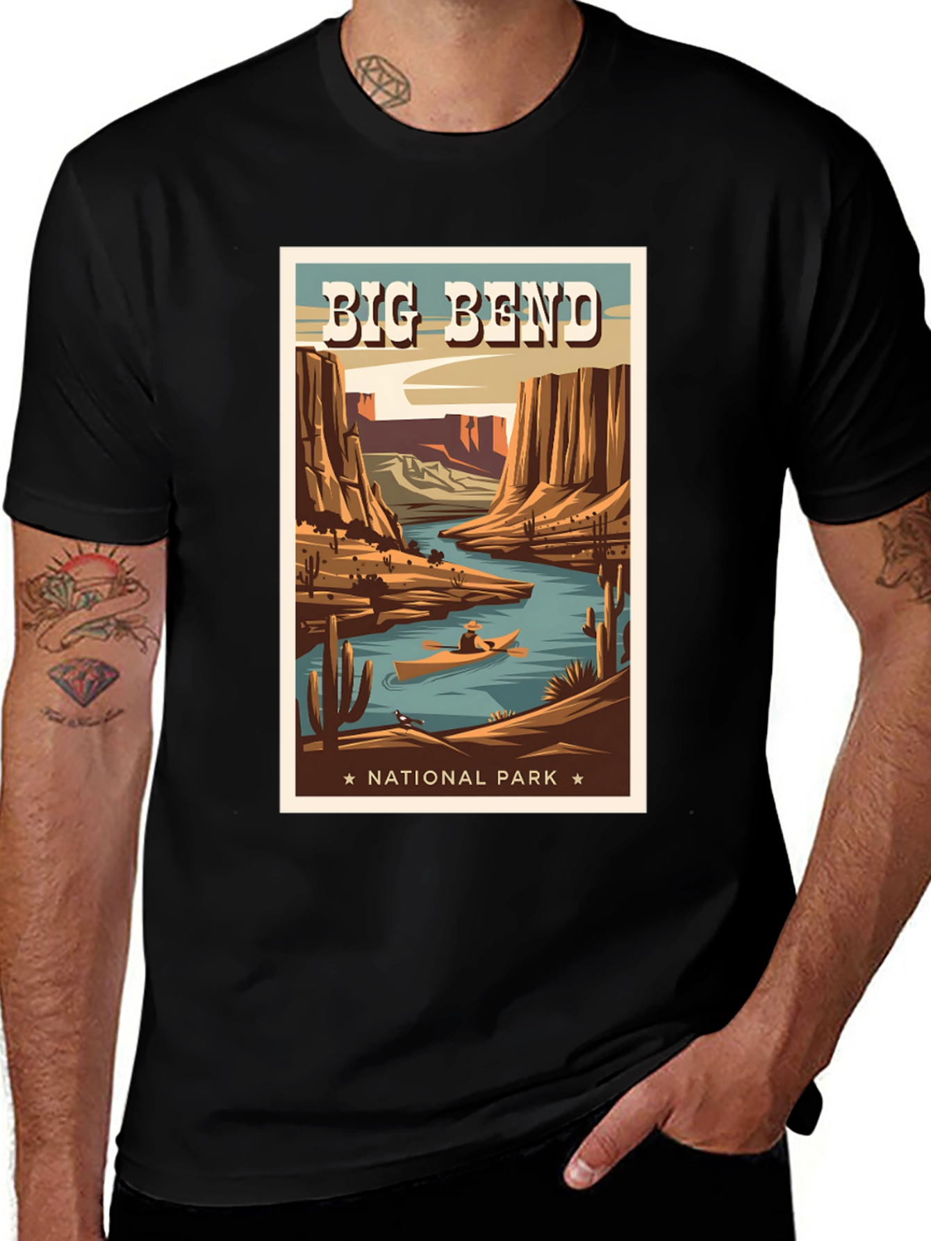Variant 13 of Big Bend National Park Graphic T-Shirt