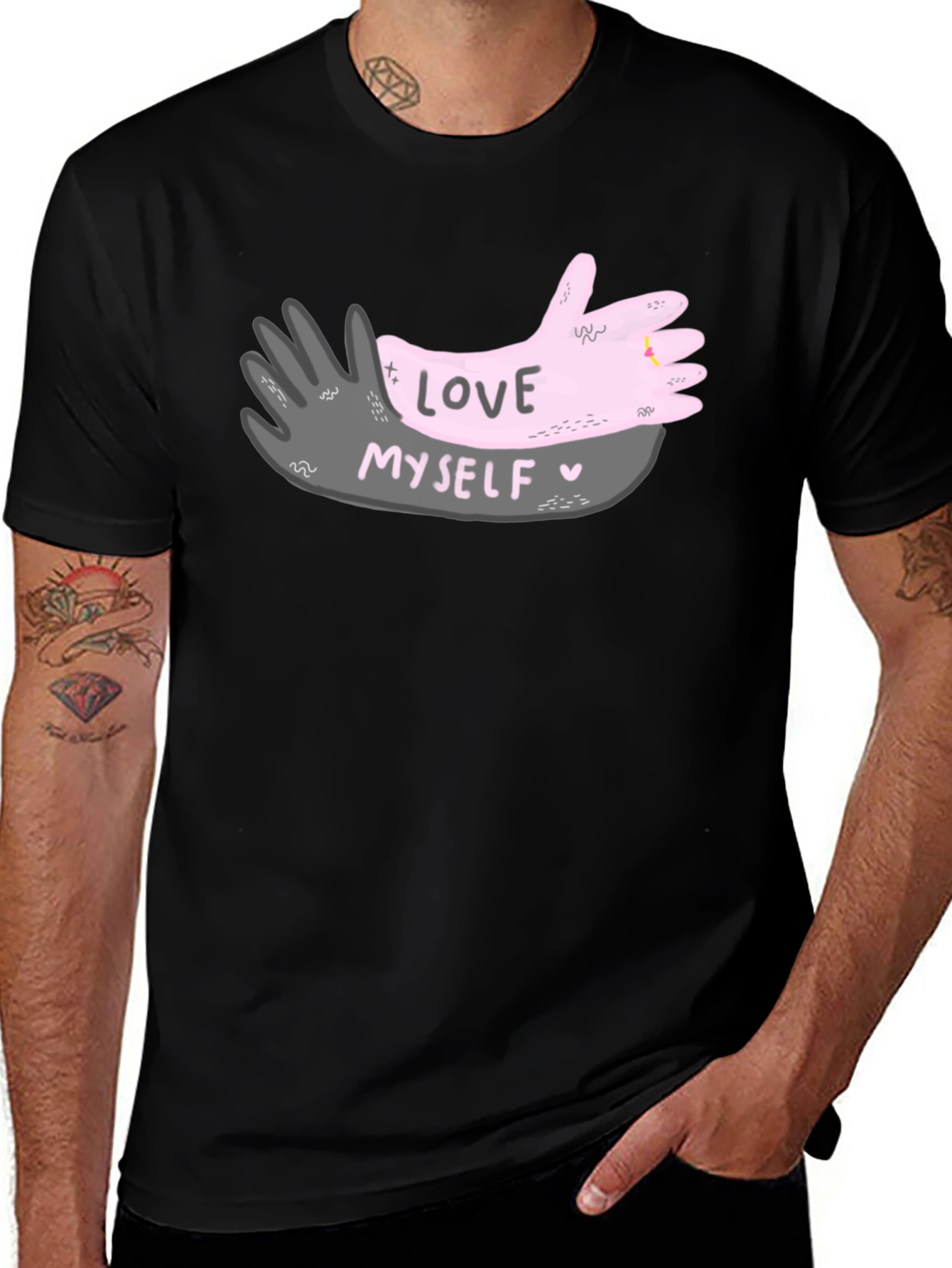 Variant 5 of Love Myself Graphic T-Shirt