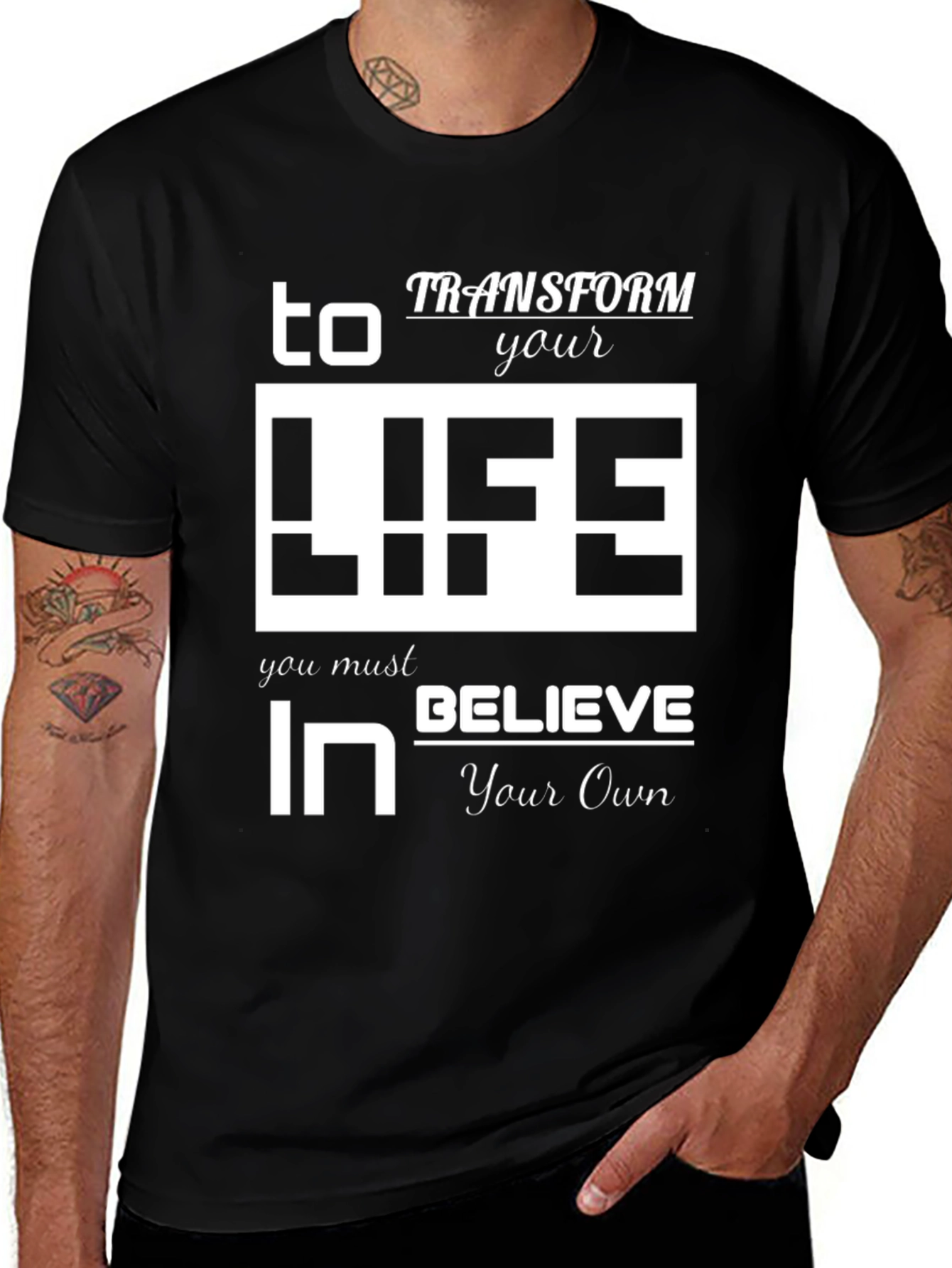 Transform Your Life Graphic T-Shirt