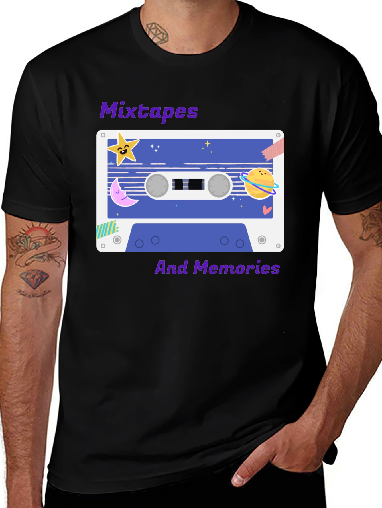 Mixtapes & Memories Graphic T-Shirt