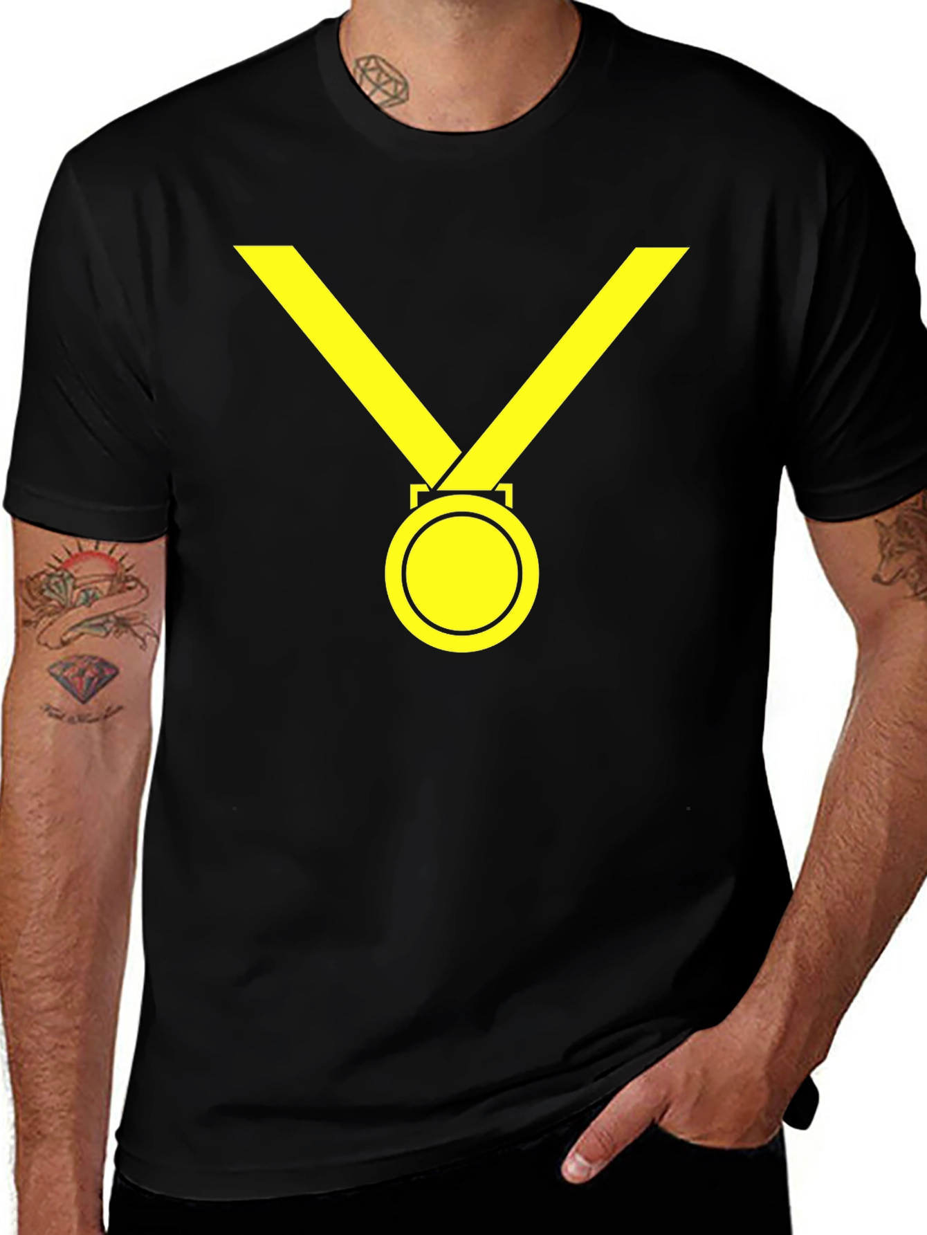 Variant 29 of Winner's Medal T-Shirt - Champion Style
