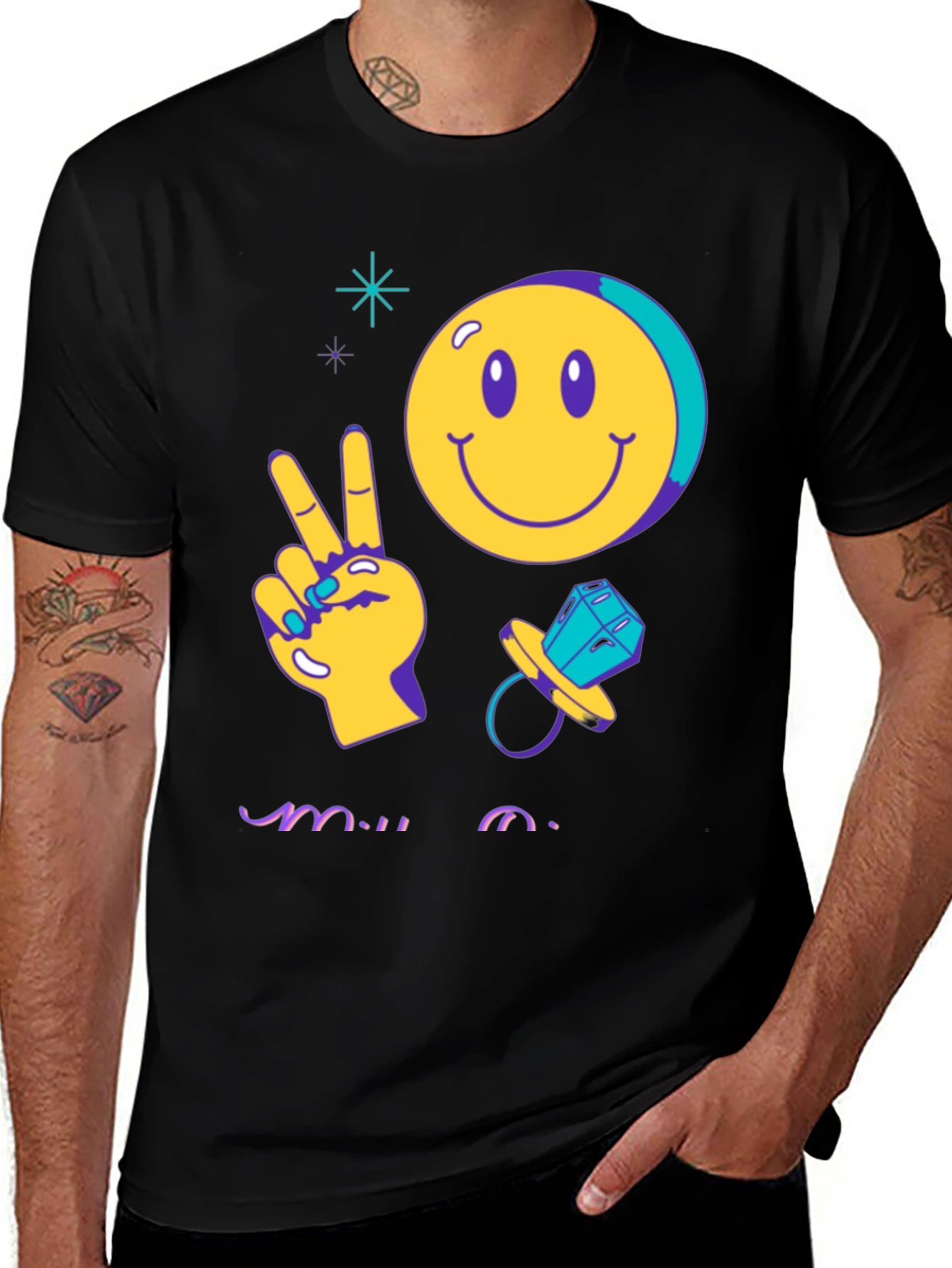 Variant 8 of Peace Out Bride Groovy T-Shirt