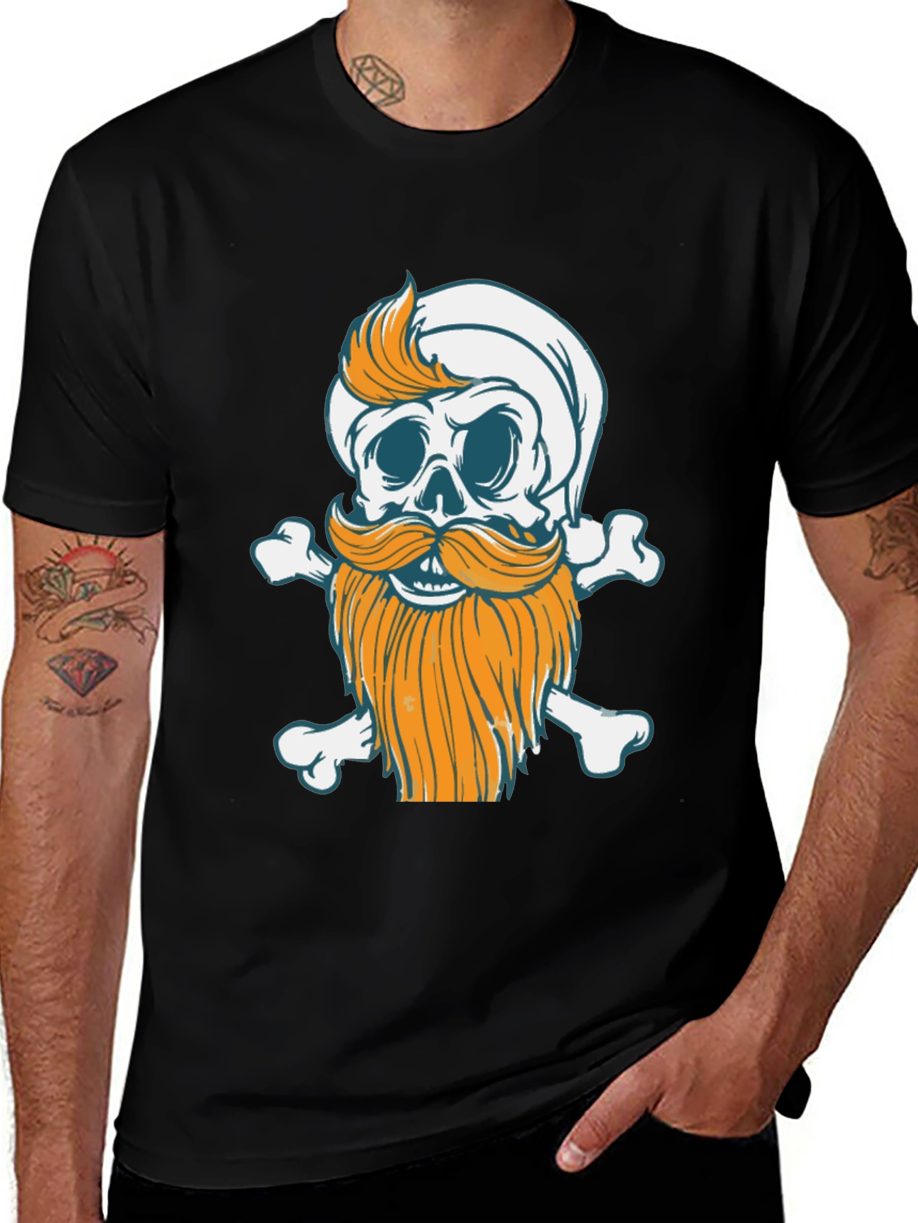 Skull & Crossbones Graphic Tee - Pirate Style!