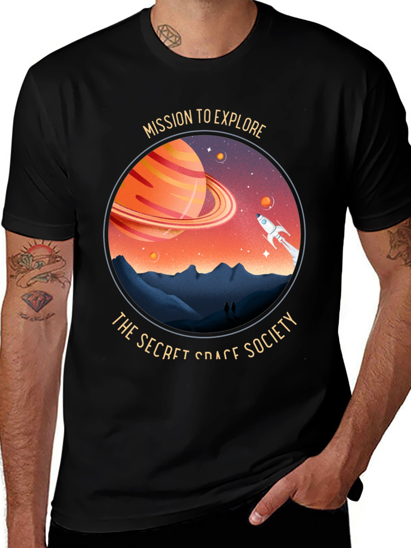 Variant 22 of Space Society Graphic T-Shirt