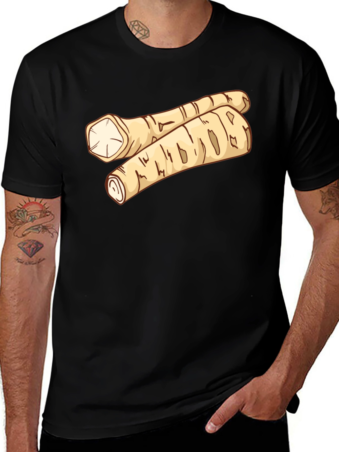 Variant 16 of Funny Horseradish Root Graphic T-Shirt